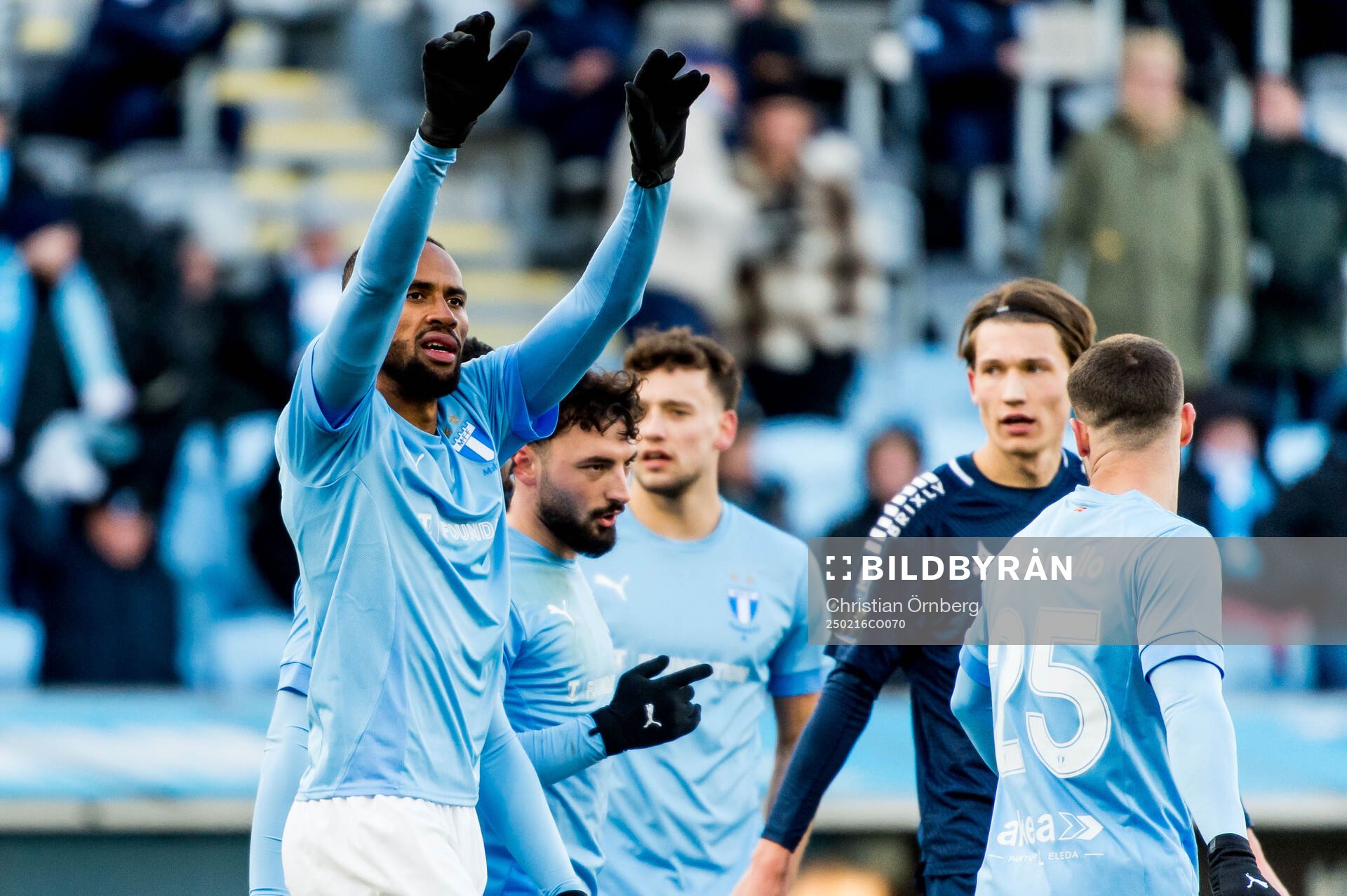 Malmö FFs Isaac Kiese Thelin jublar