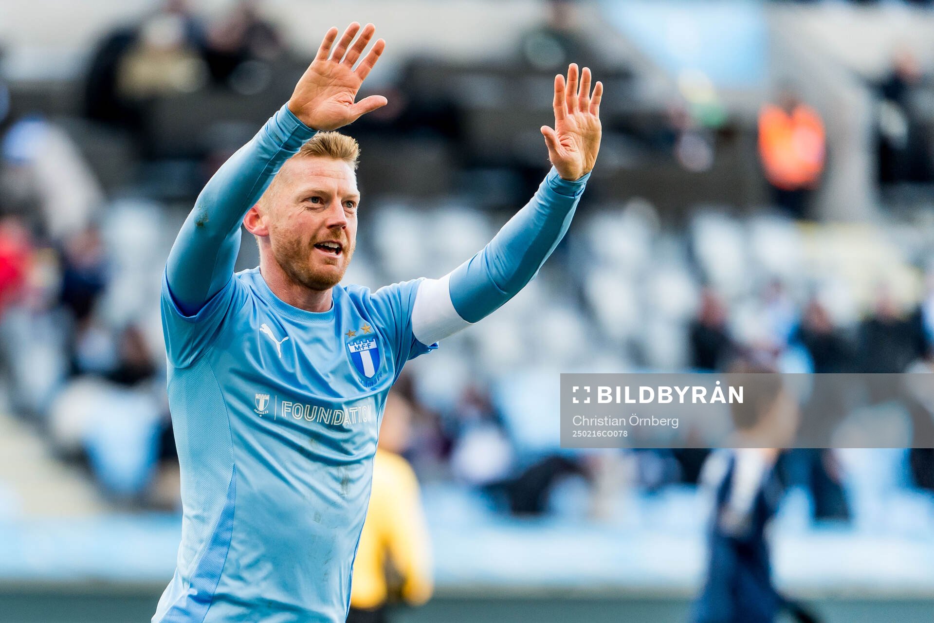 Malmö FFs Anders Christiansen jublar