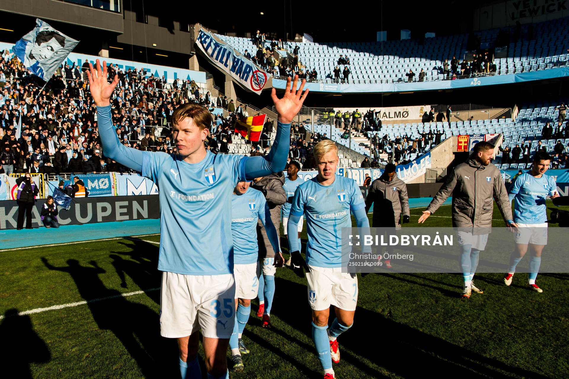 Malmö FFs Nils Zätterström jublar