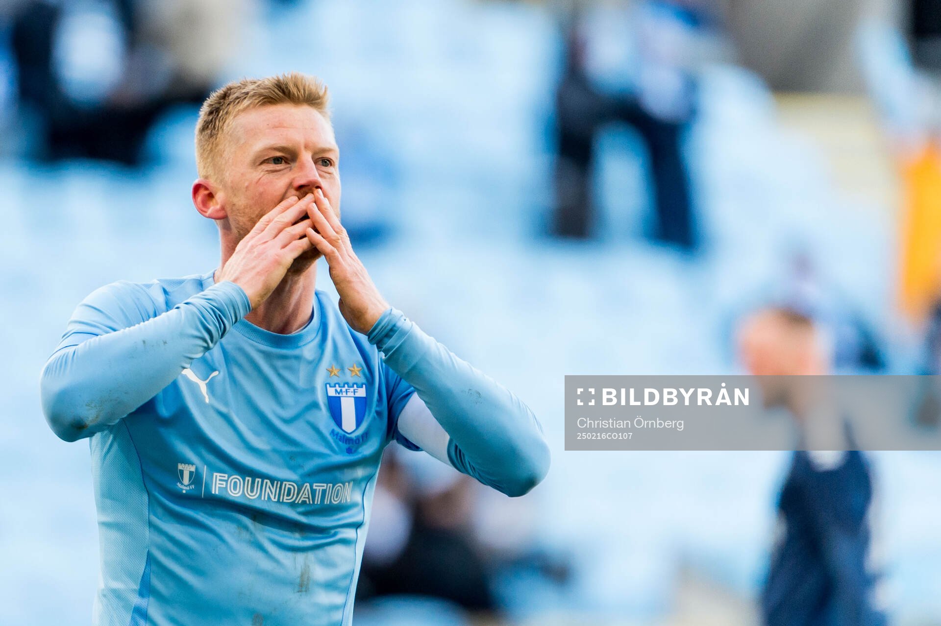 Malmö FFs Anders Christiansen jublar