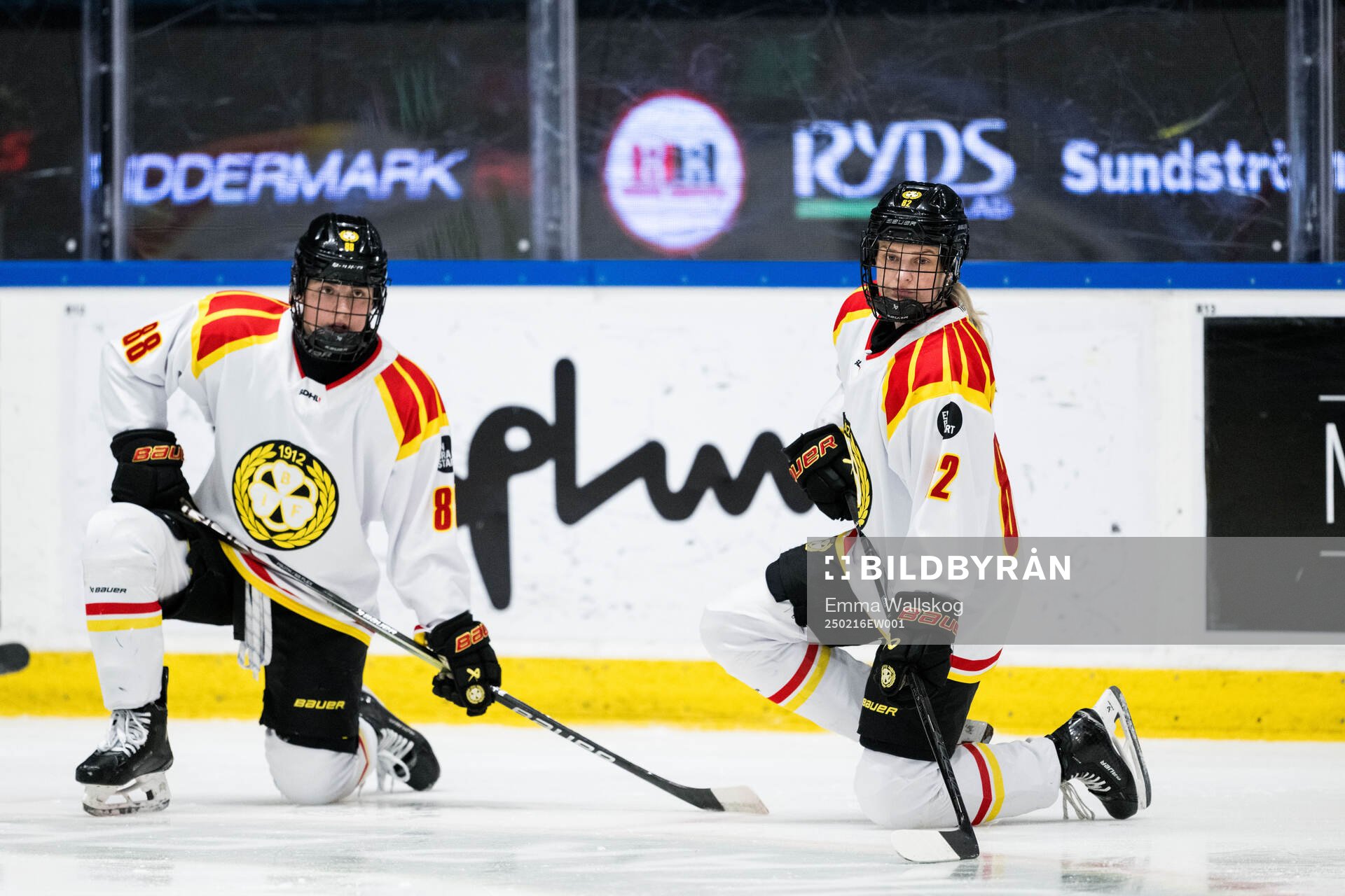 Brynäs Stina Sandberg och Annie Silén