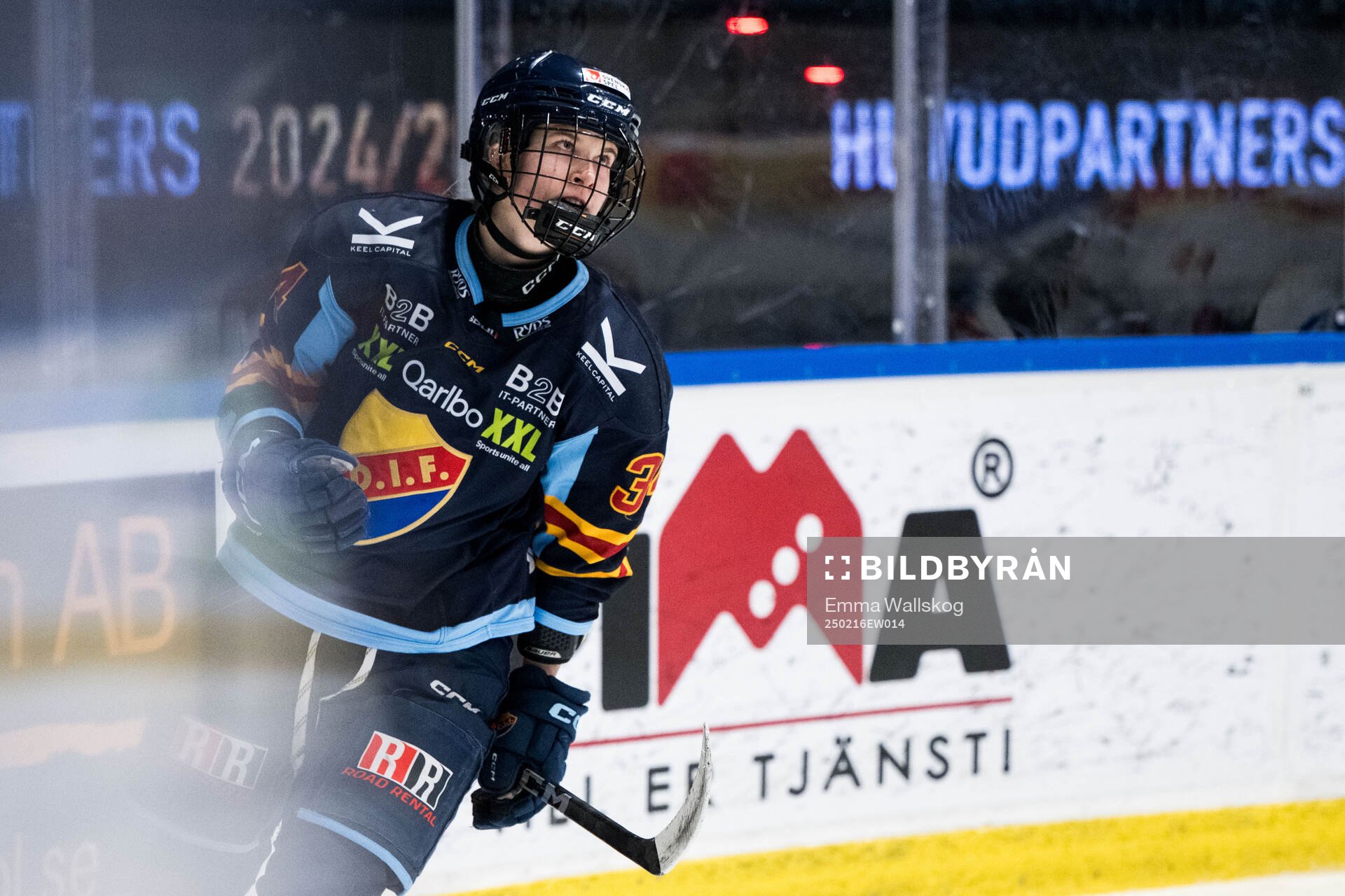 Djurgårdens Tereza Pistekova jublar