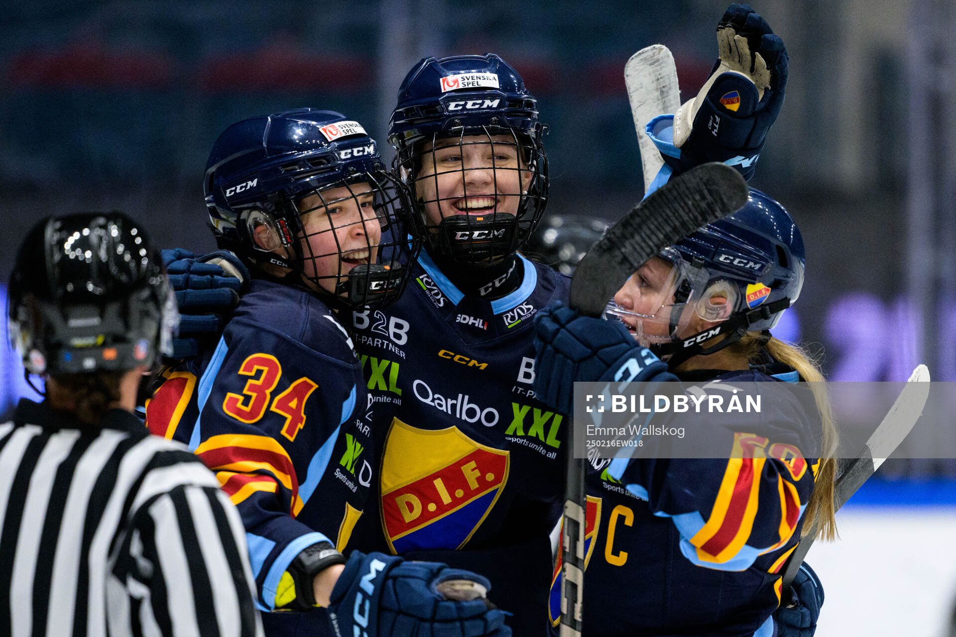 Djurgårdens Tereza Plosova, Tereza Pistekova och Brette