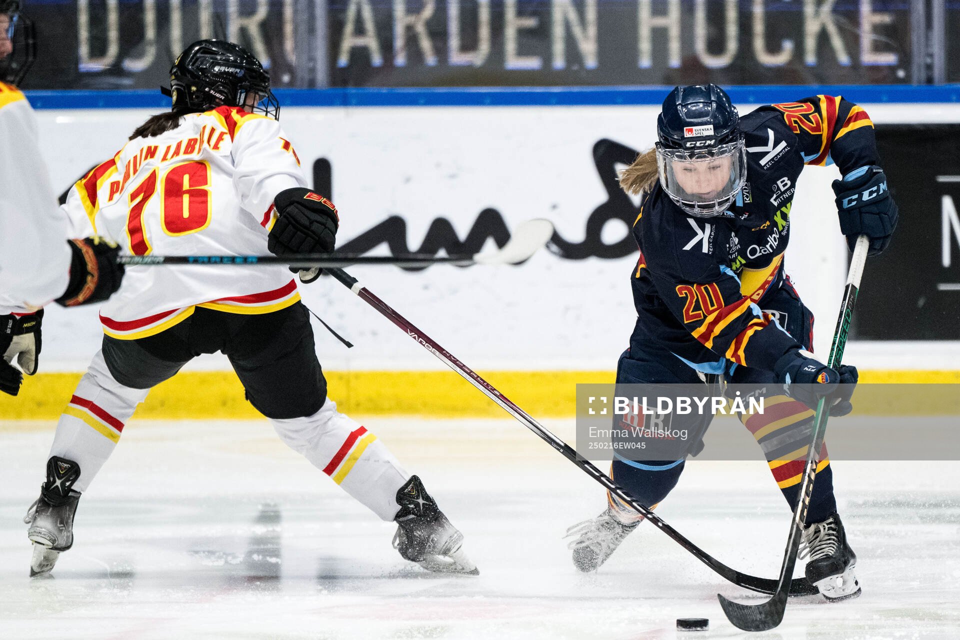 Brynäs Maude Poulin-Labelle och Djurgårdens Brette Pettet
