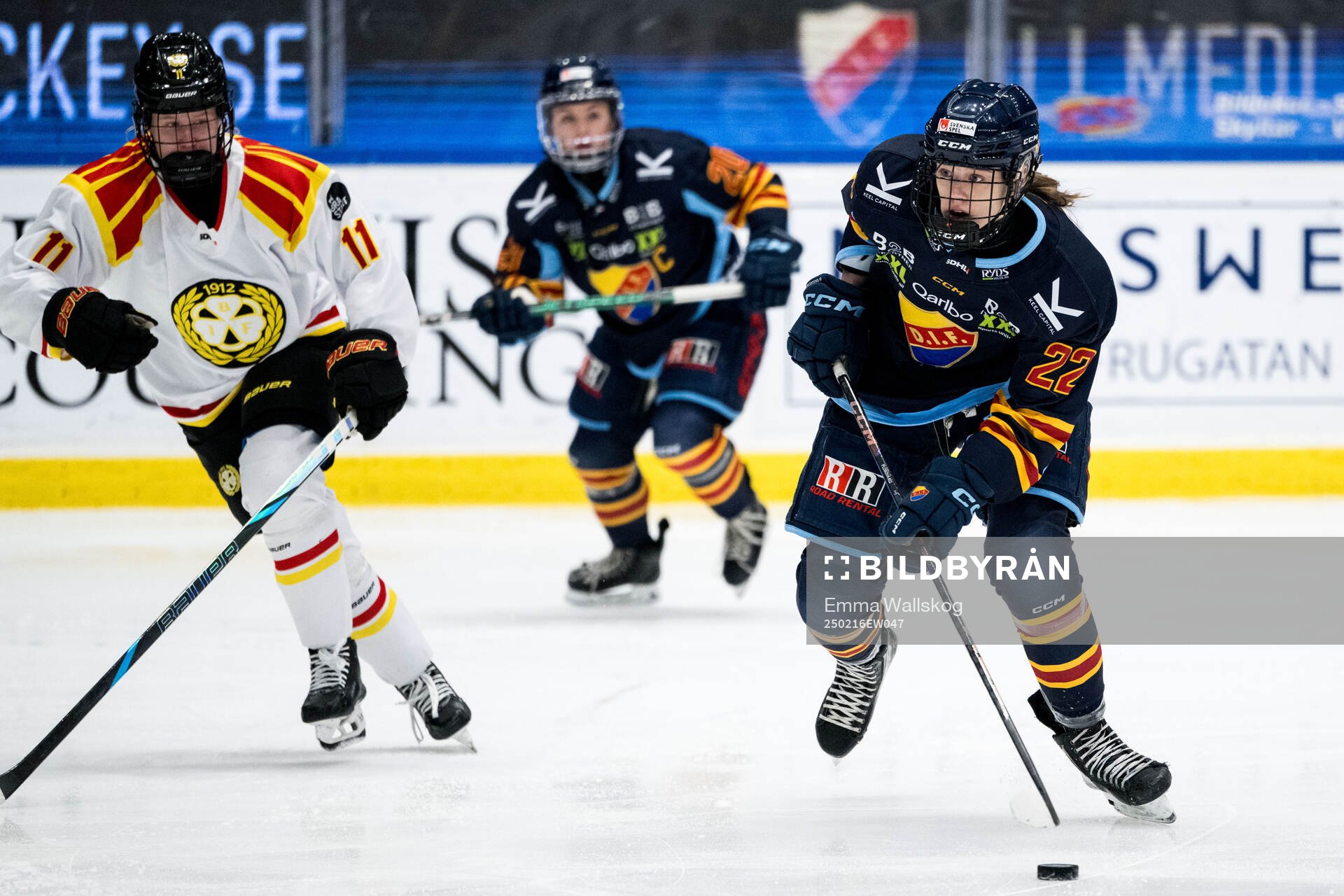Brynäs Matilda Österman och Djurgårdens Tereza Plosova