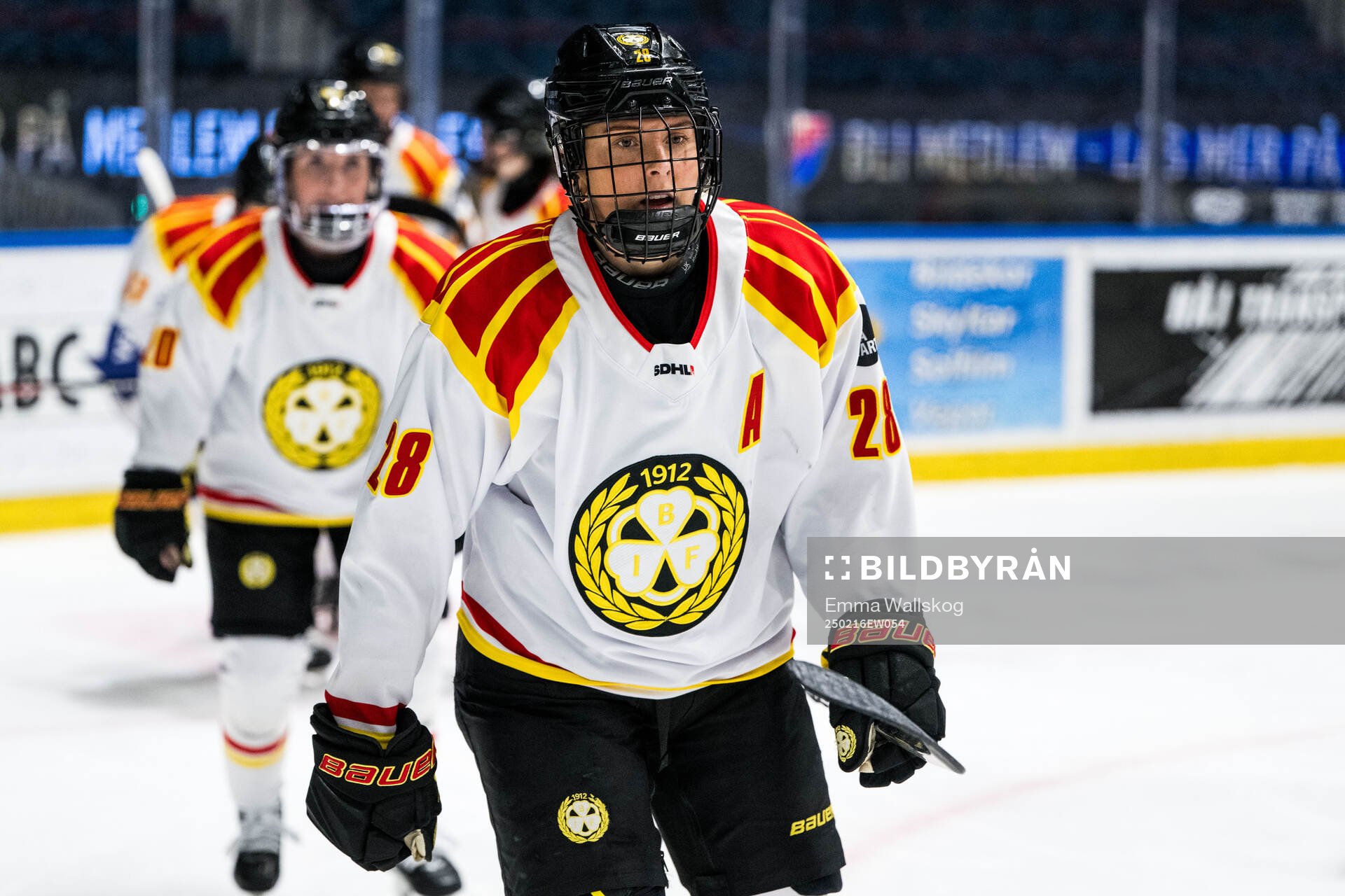 Brynäs Jenny Antonsson jublar