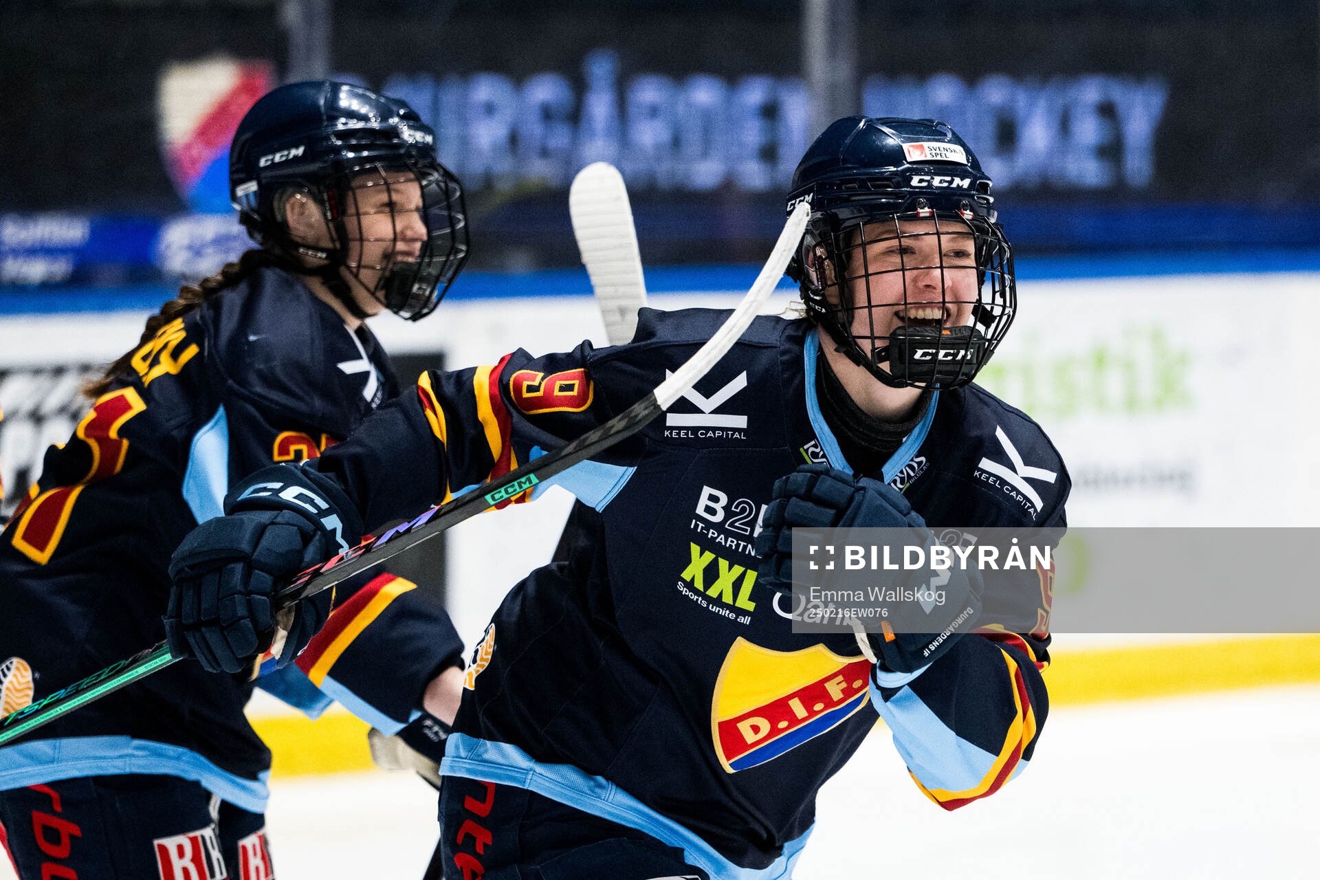 Djurgårdens Linnea Natt Och Dag jublar