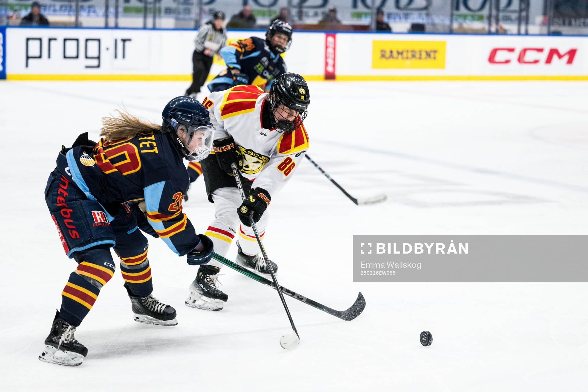Djurgårdens Brette Pettet och Brynäs Sanni Vanhanen