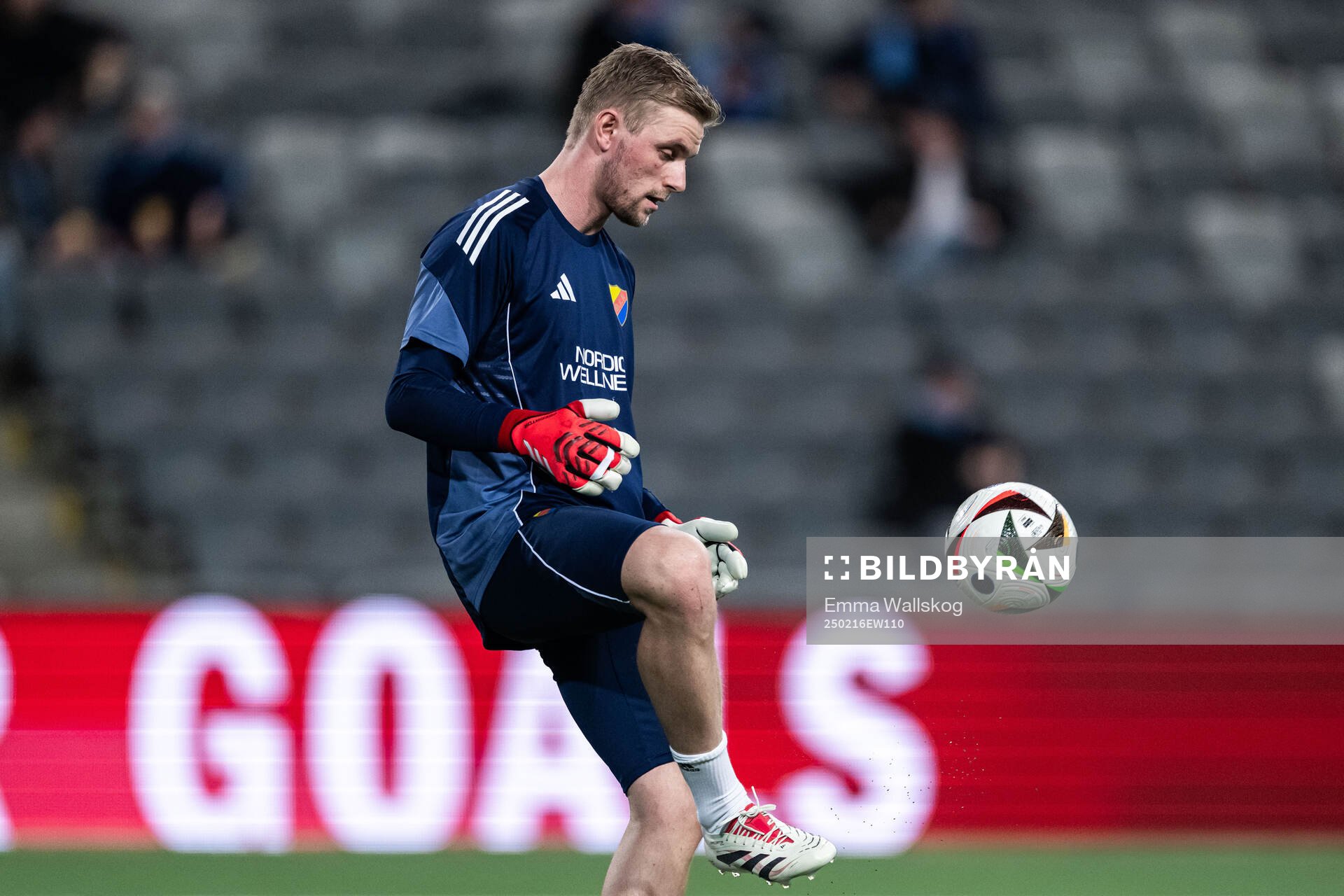 Djurgårdens målvakt Jacob Rinne