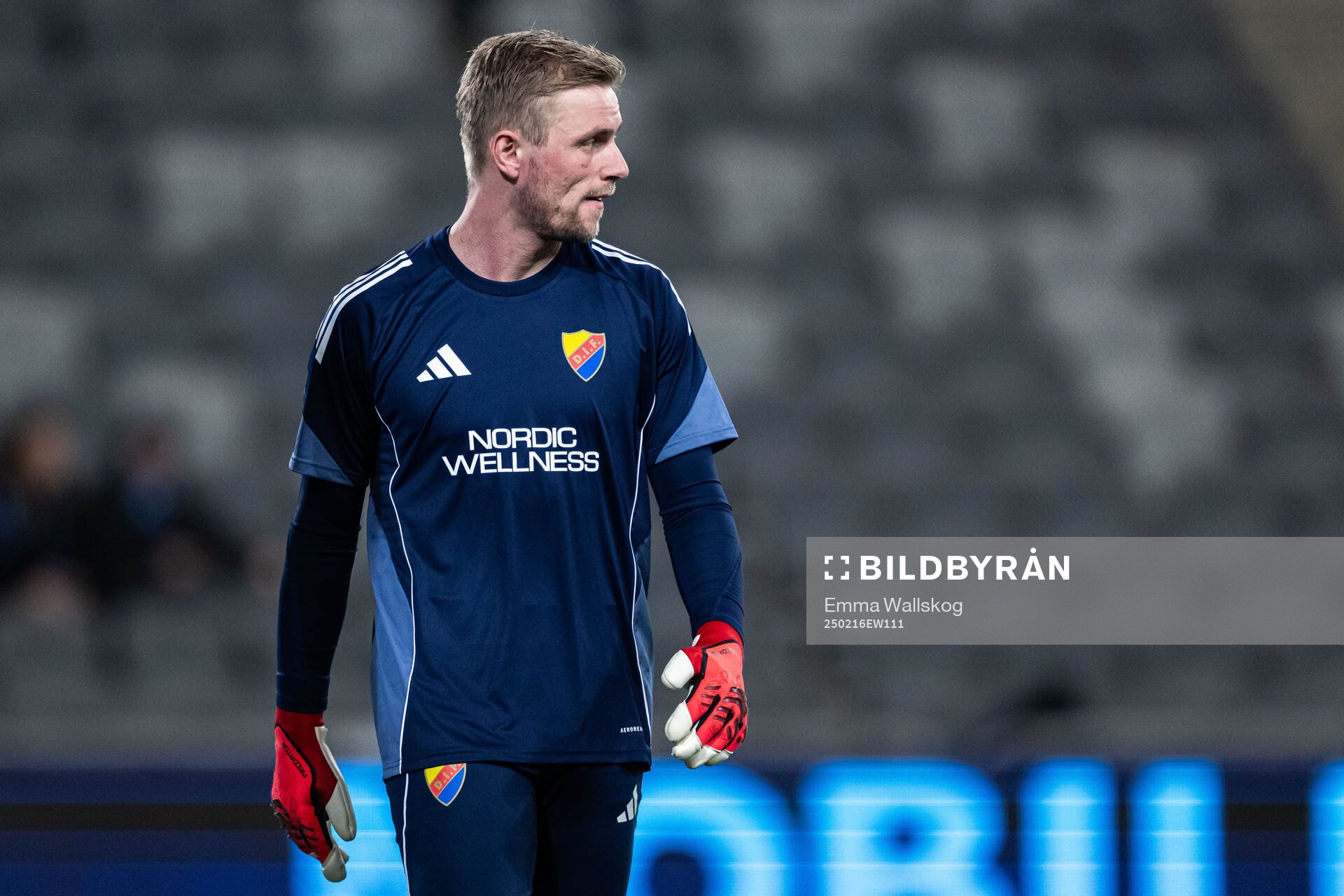 Djurgårdens målvakt Jacob Rinne