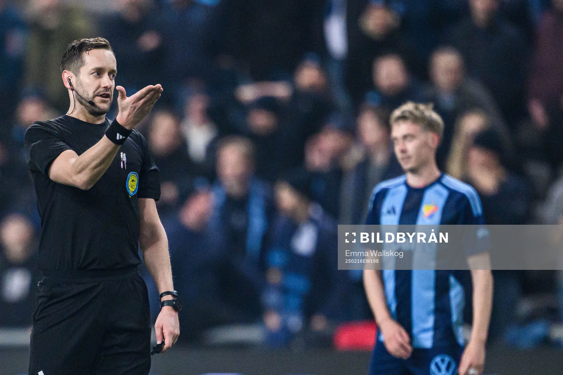 Domare Victor Wolf dömer bort Djurgårdens 3-0