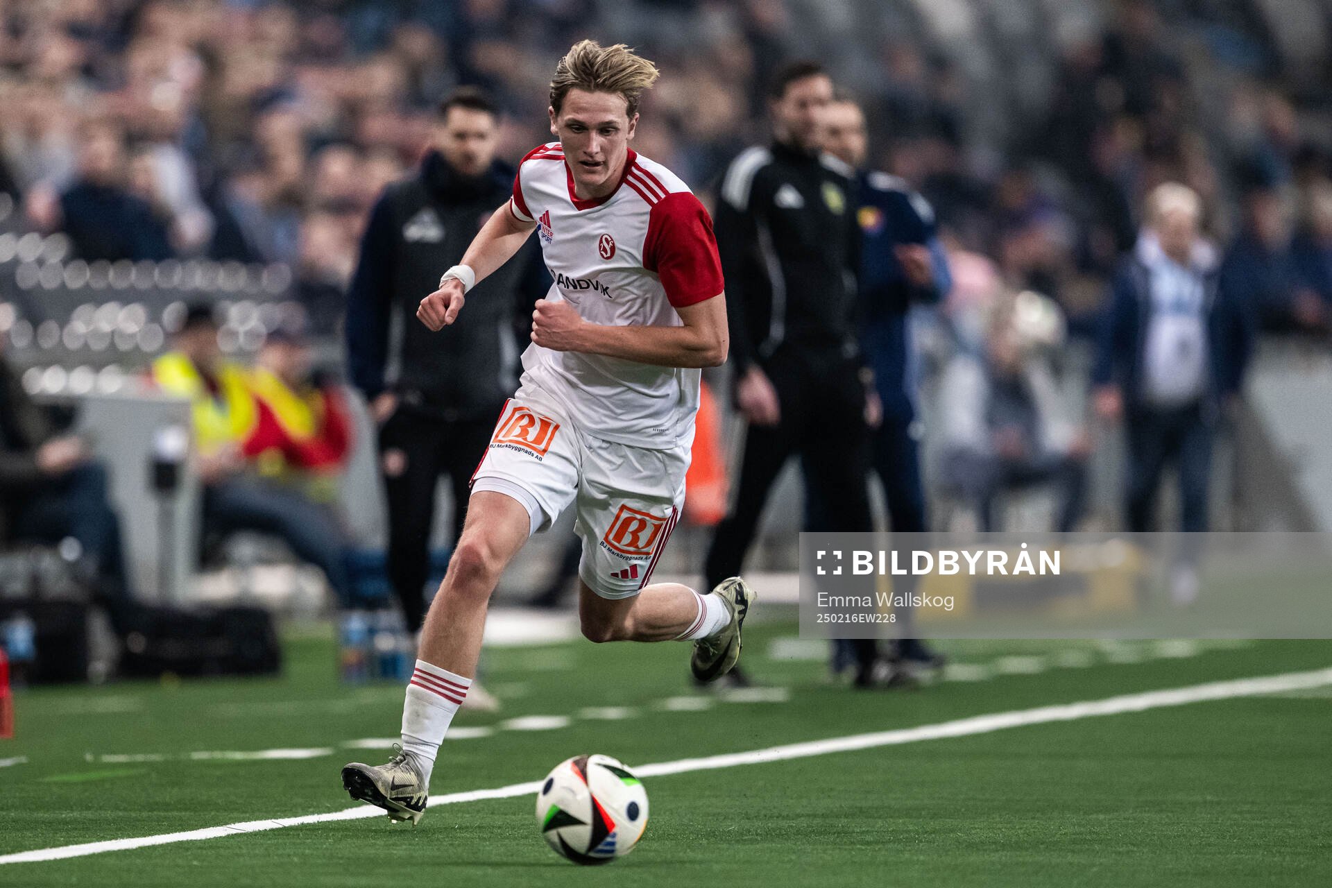 i250216 Sandvikens IFs Olle Samuelsson