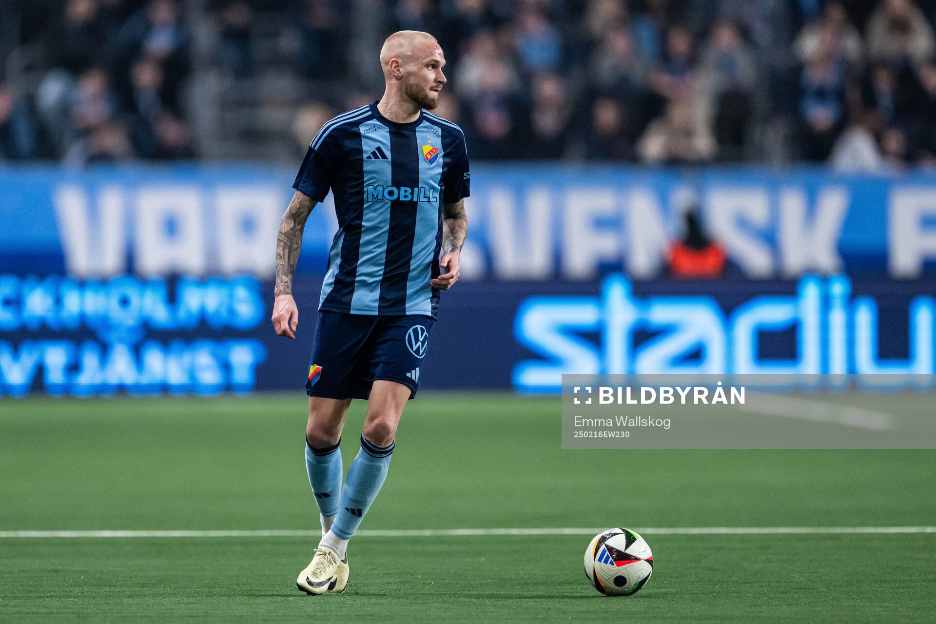 i250216 Djurgårdens Adam Ståhl