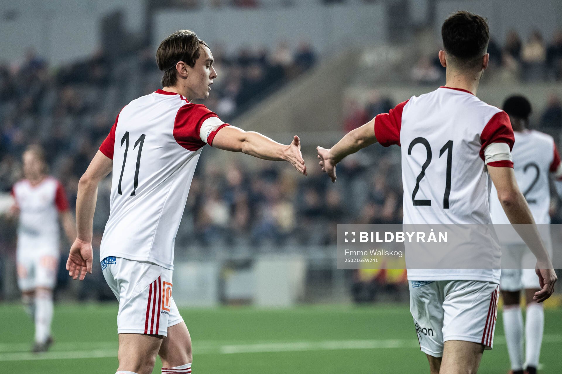Sandvikens IFs Oscar Sjöstrand och Adam Kiani