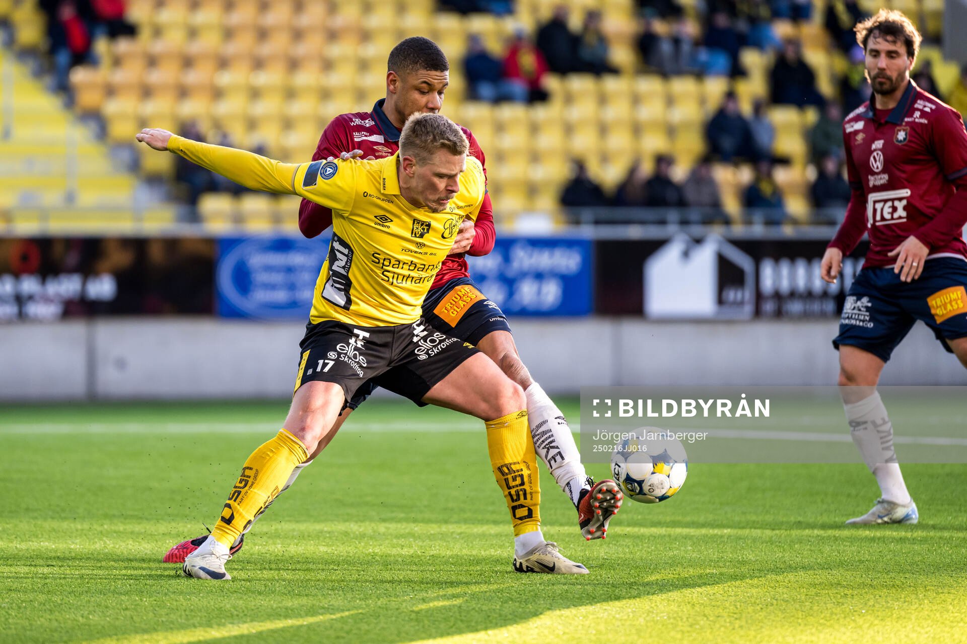 Örgrytes Mikael Dyrestam och Elfsborgs Per Frick
