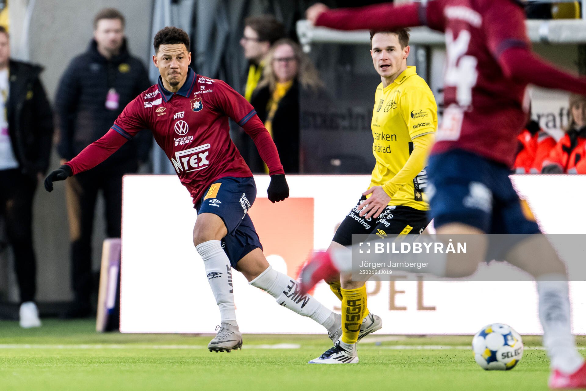 Örgrytes Tobias Sana och Elfsborgs Jens Jakob Dyhr Thomasen