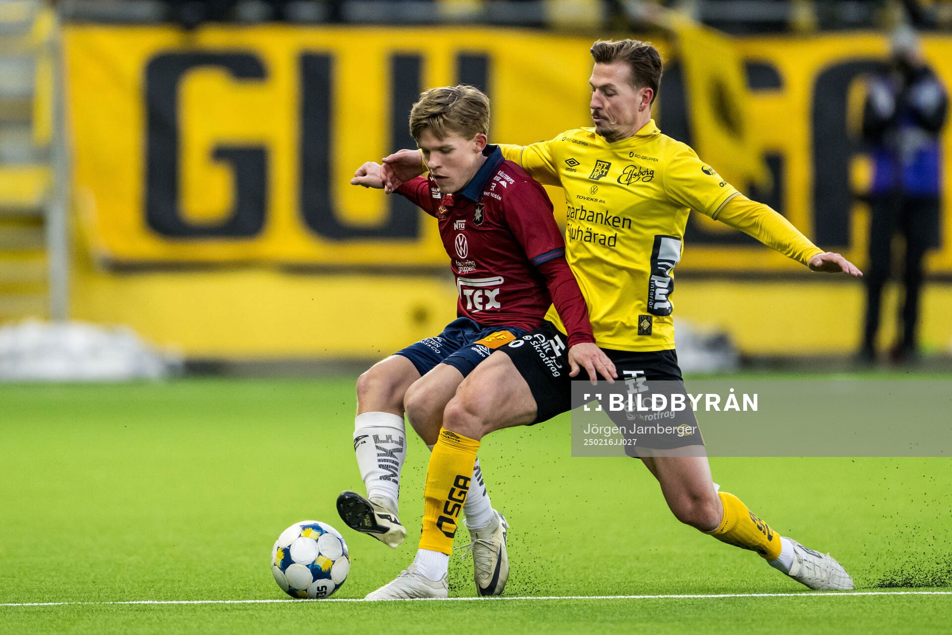 Örgrytes Isak Dahlqvist och Elfsborgs Simon Olsson