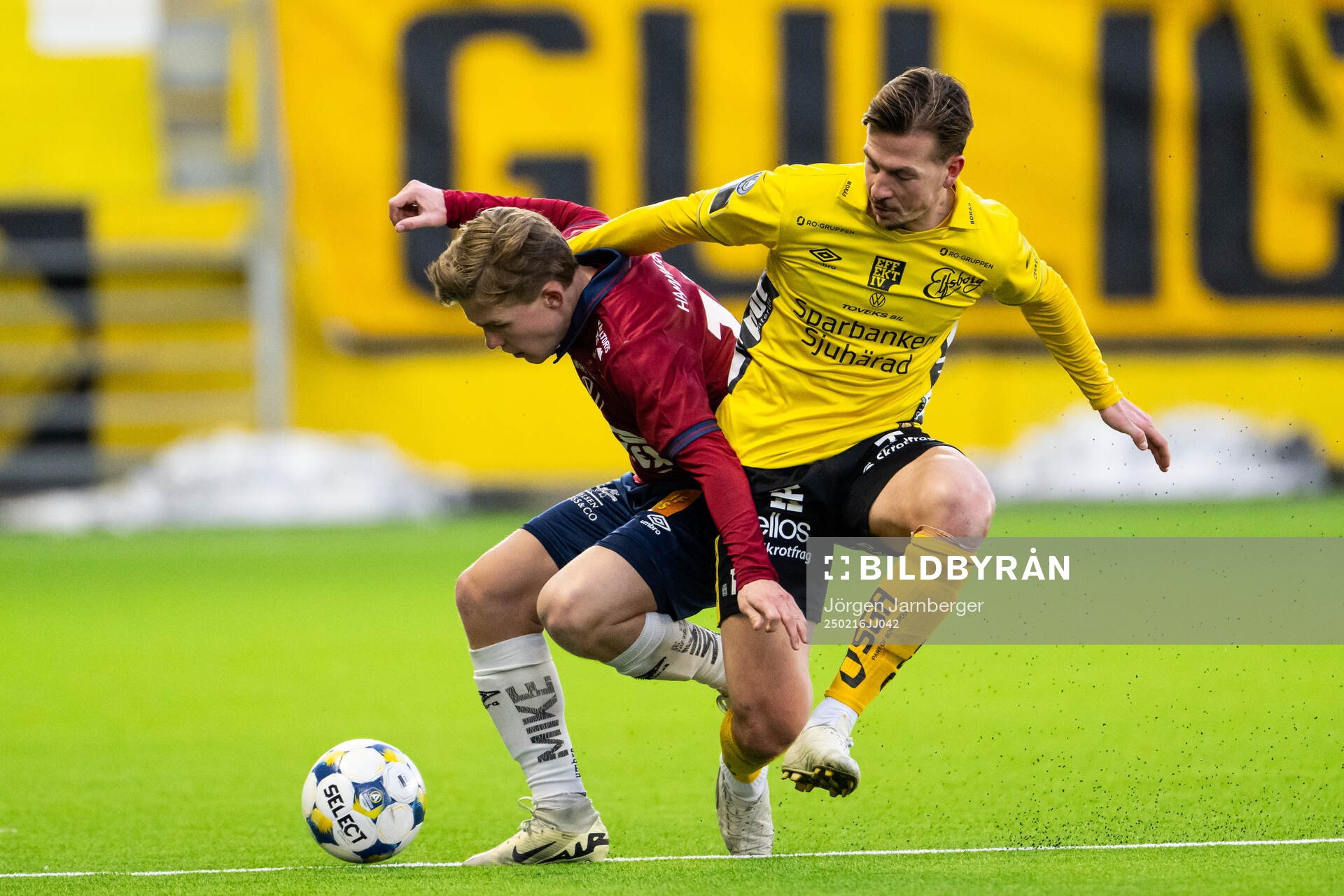 Örgrytes Isak Dahlqvist och Elfsborgs Simon Olsson