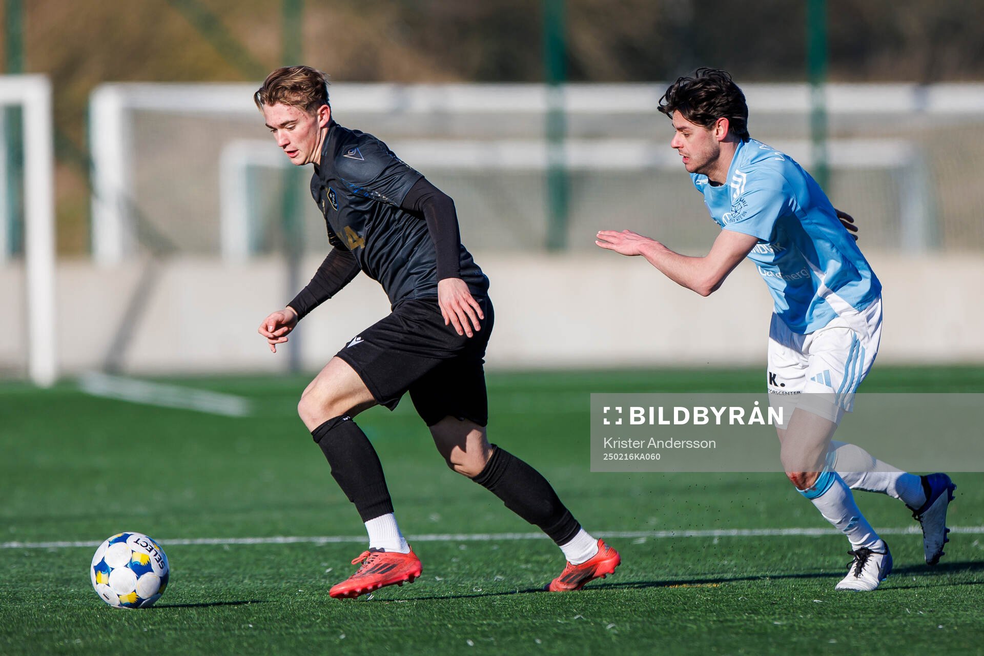 Halmstads Ludvig Arvidsson och Gefles Kevin Persson