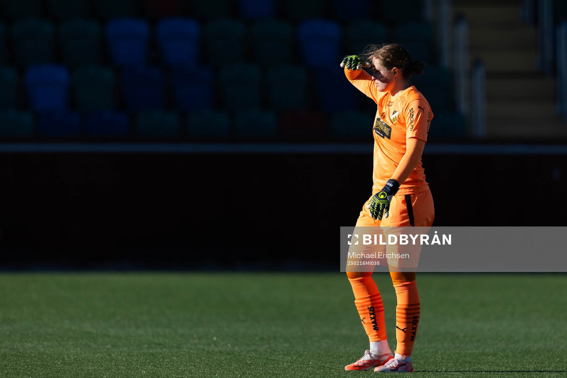 Häckens målvakt Fanney Birkisdottir