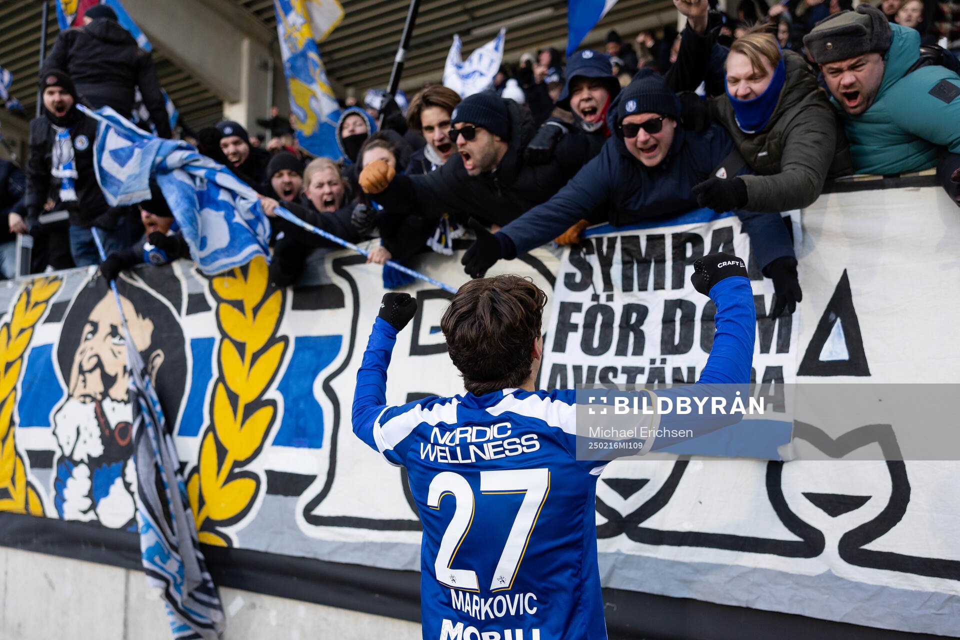 IFK Göteborgs Eman Markovic jublar