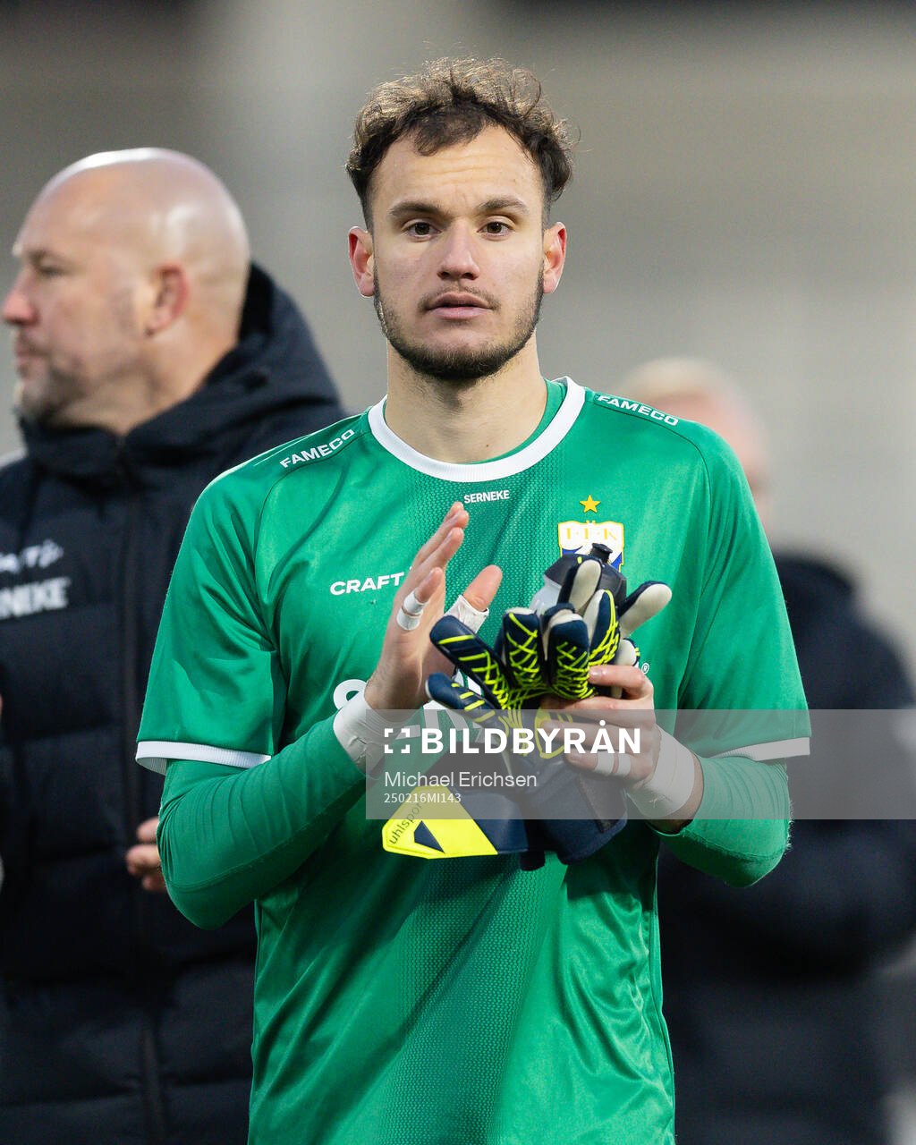 IFK Göteborgs målvakt Elis Bishesari