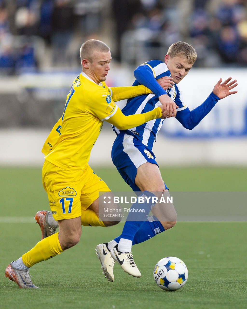 IK Oddevolds Olle Kjellman Olblad och IFK Göteborgs David