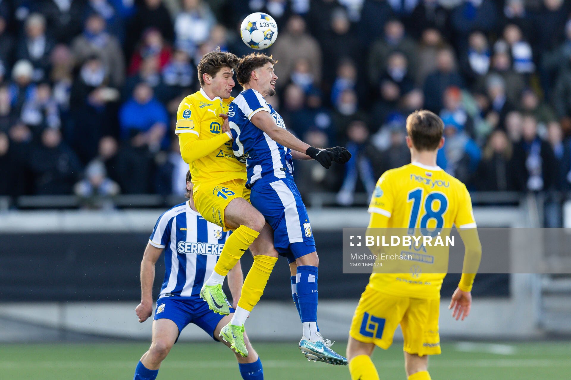 IK Oddevolds Adrian Rogulj och IFK Göteborgs Ramon Pascal