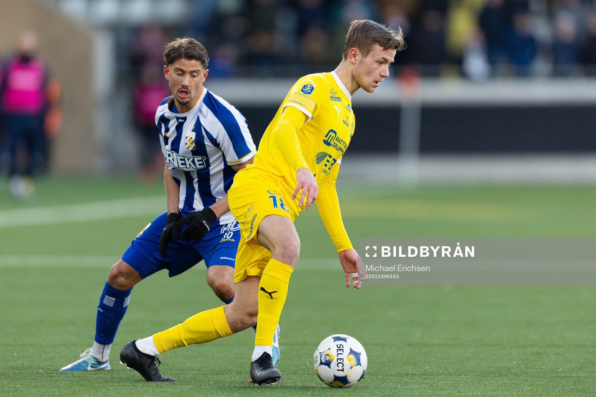 IFK Göteborgs Ramon Pascal Lundqvist och IK Oddevolds