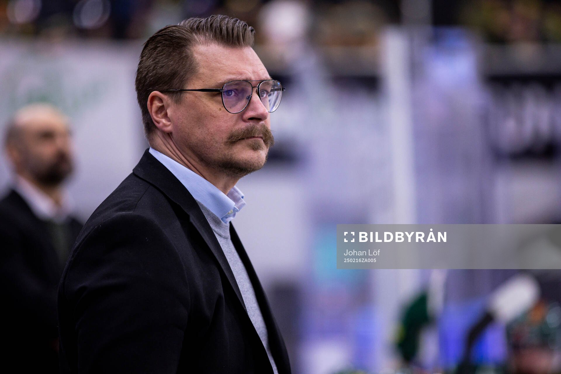 Björklövens tränare Björn Hellkvist