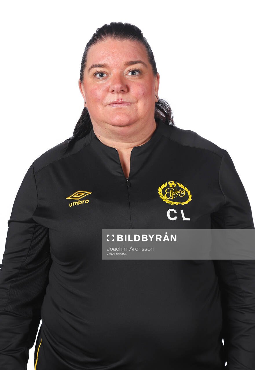Elfsborgs lagledare Cecilia Lindberg poserar för ett porträtt den 17 februari 2025 i Borås.