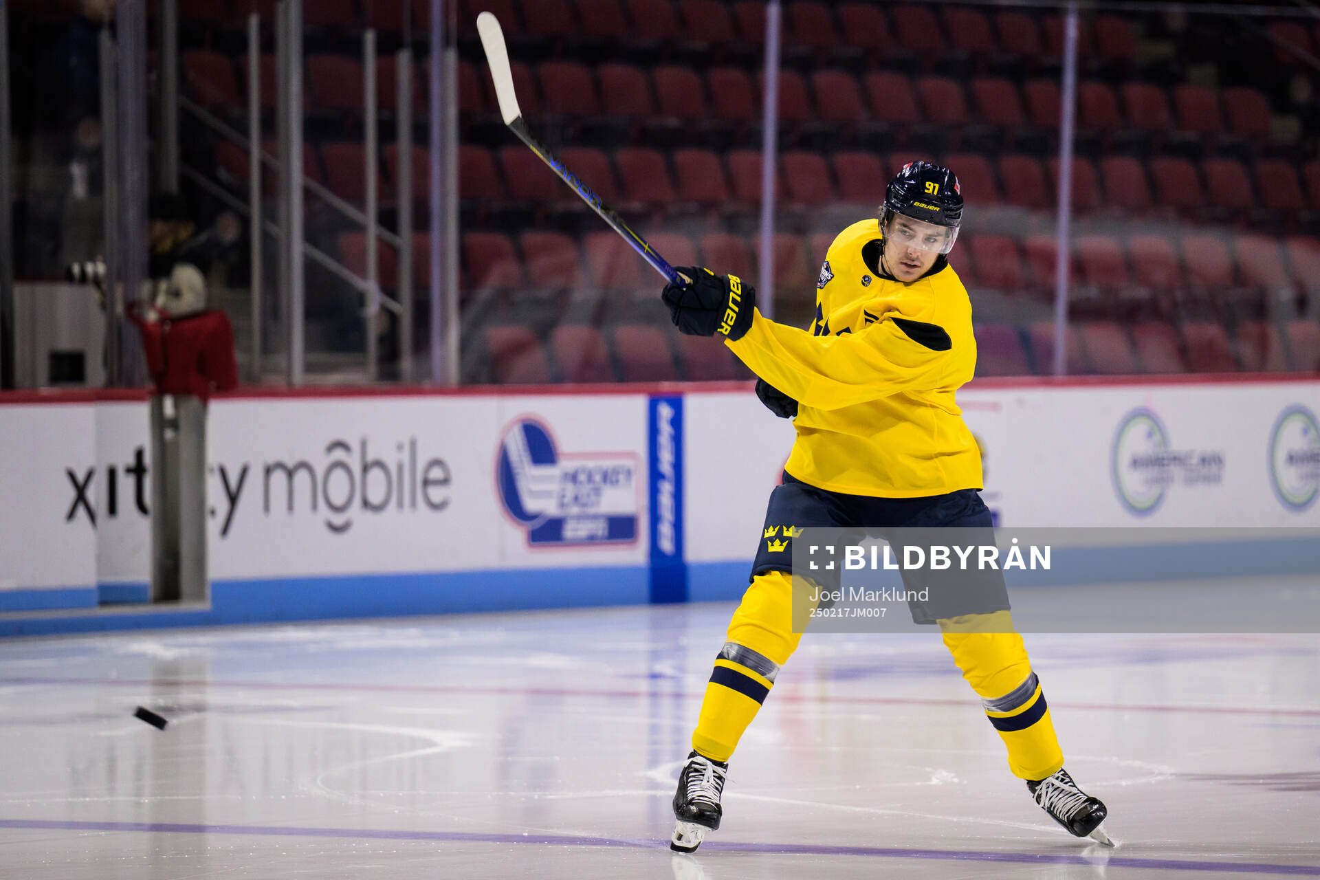 Leo Carlsson of Sweden at a practice session