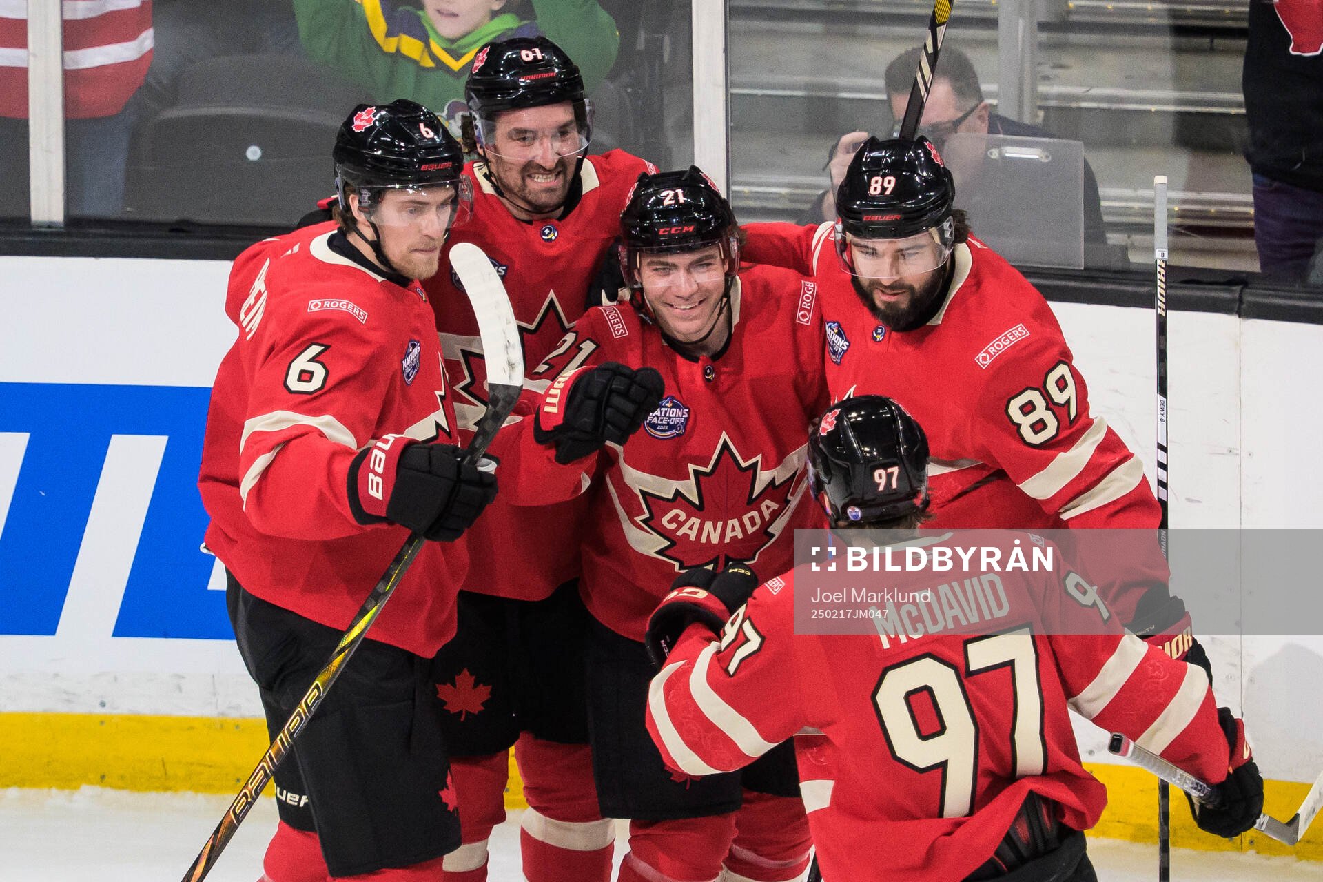 Travis Sanheim, Mark Stone, Brayden Point, Drew Doughty and