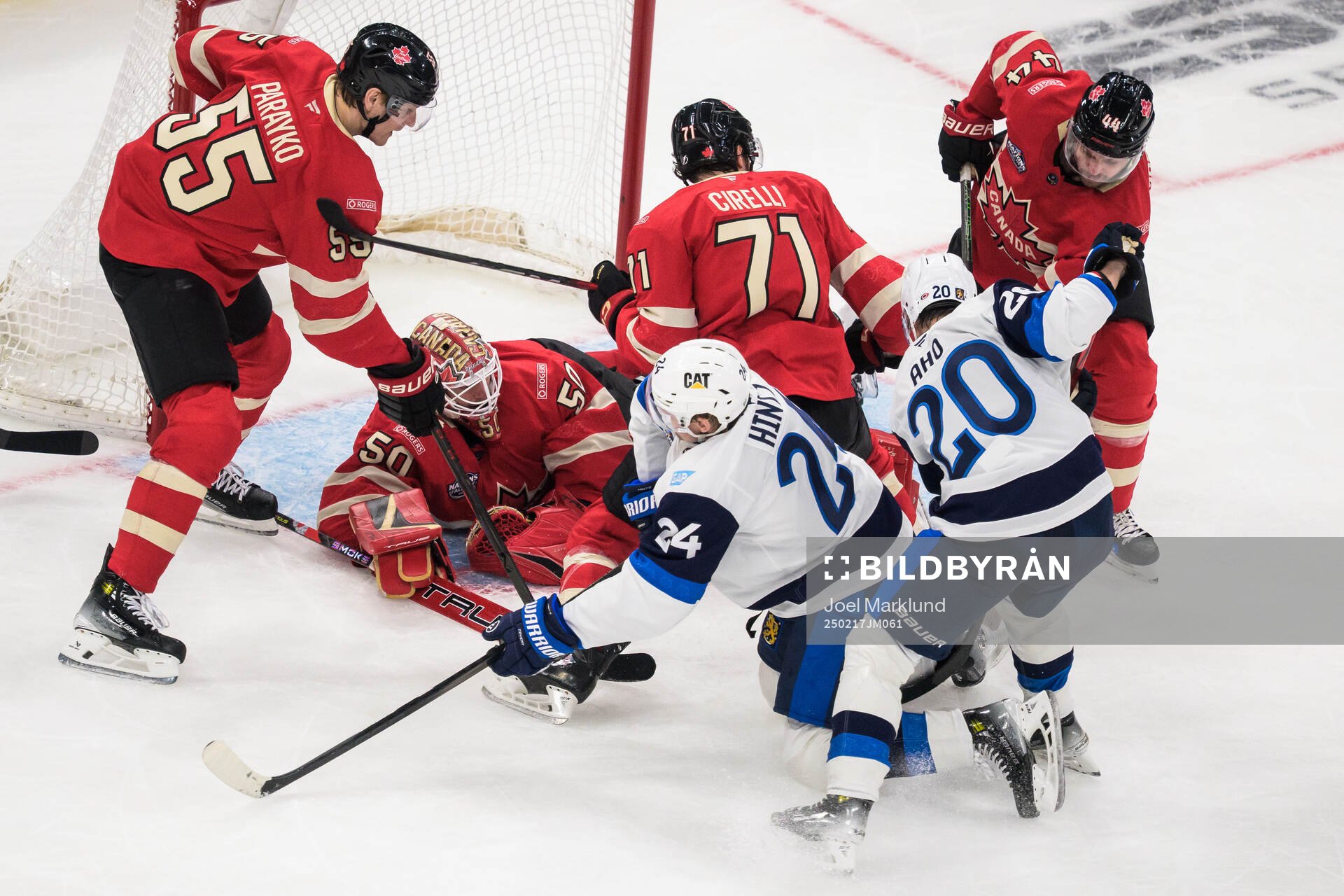 Colton Parayko, goaltender Jordan Binnington, Anthony