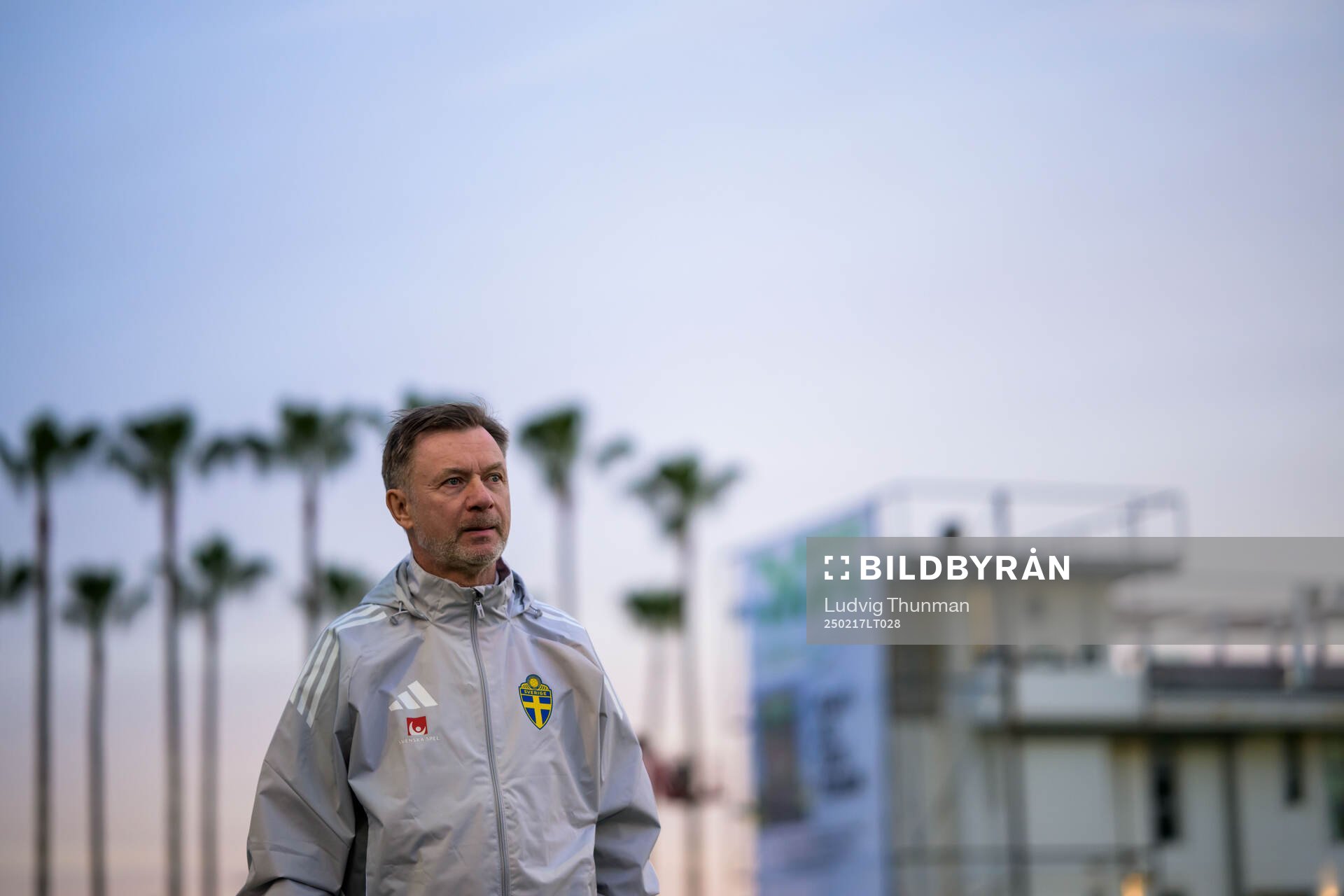 Head coach Peter Gerhardsson of Sweden
