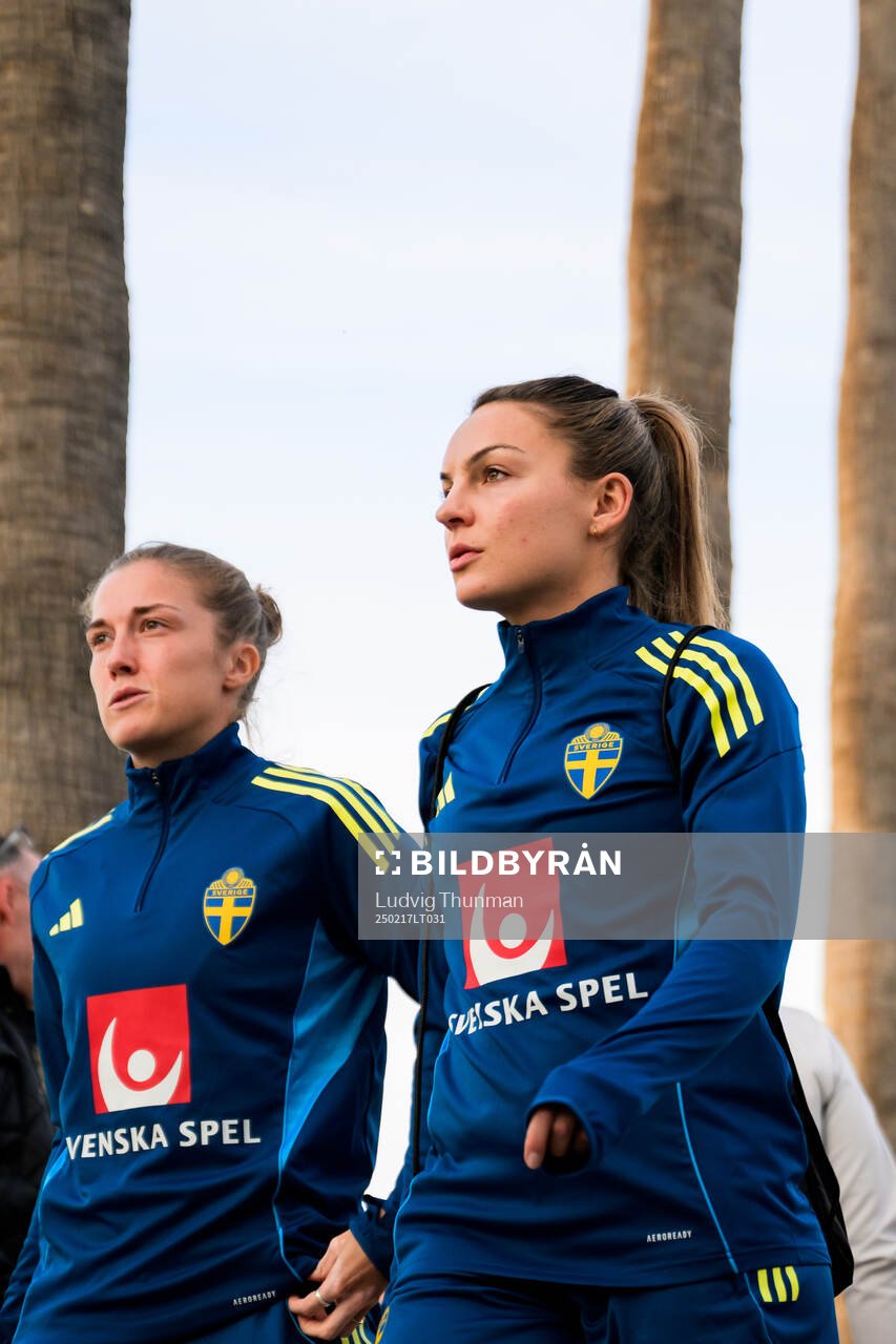 Filippa Angeldahl and Johanna Rytting Kaneryd of Sweden