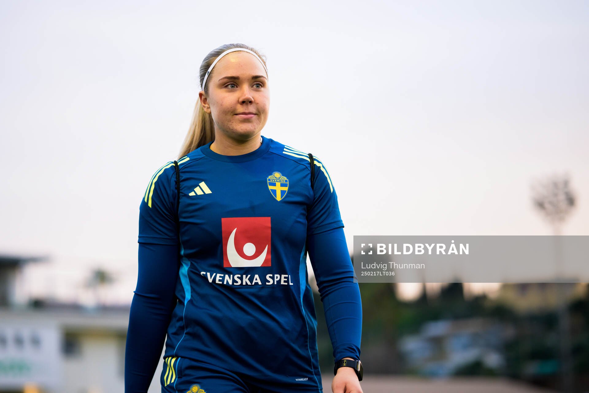 Goalkeeper Sofia Hjern