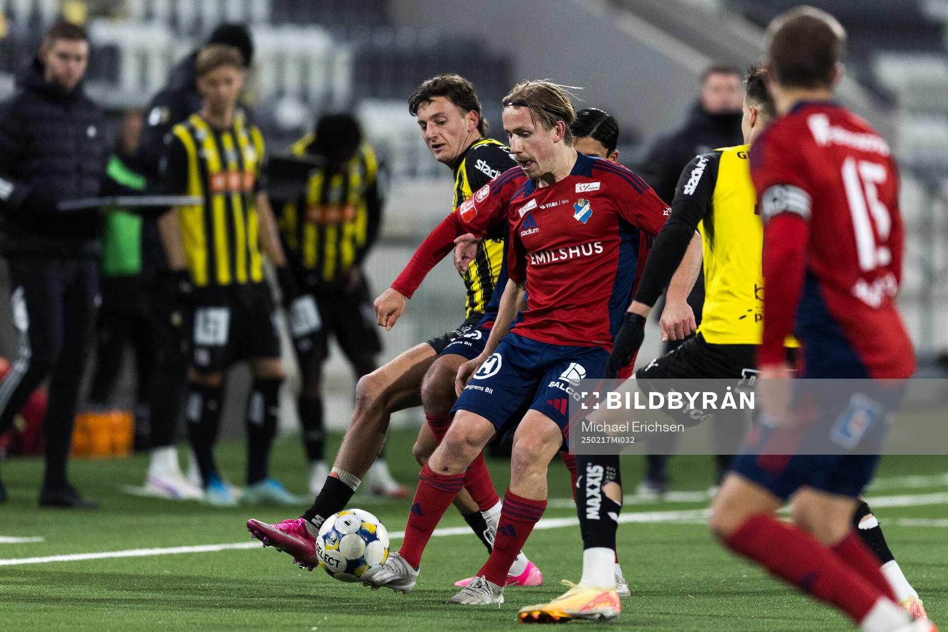 Häckens Silas Andersen och Östers David Seger