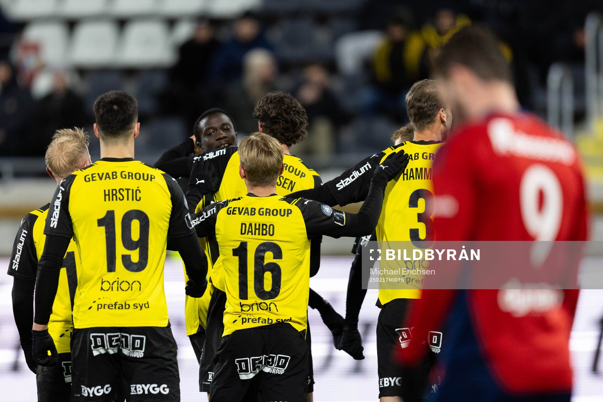 Häckens Abdoulaye Faye jublar