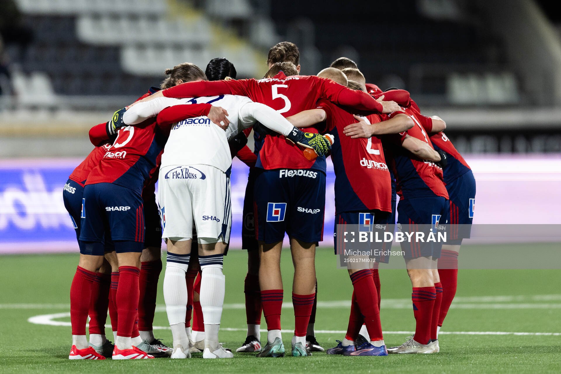 Östers spelare samlade