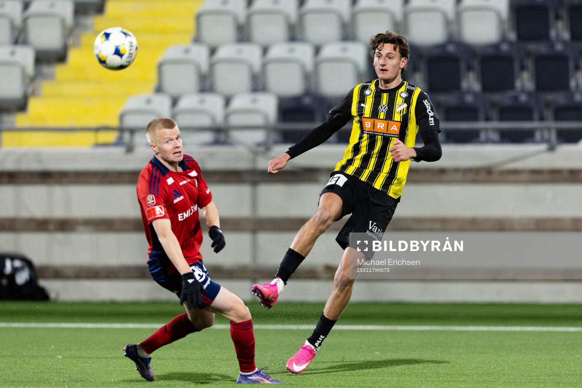 Östers Axel Lindahl och Häckens Silas Andersen