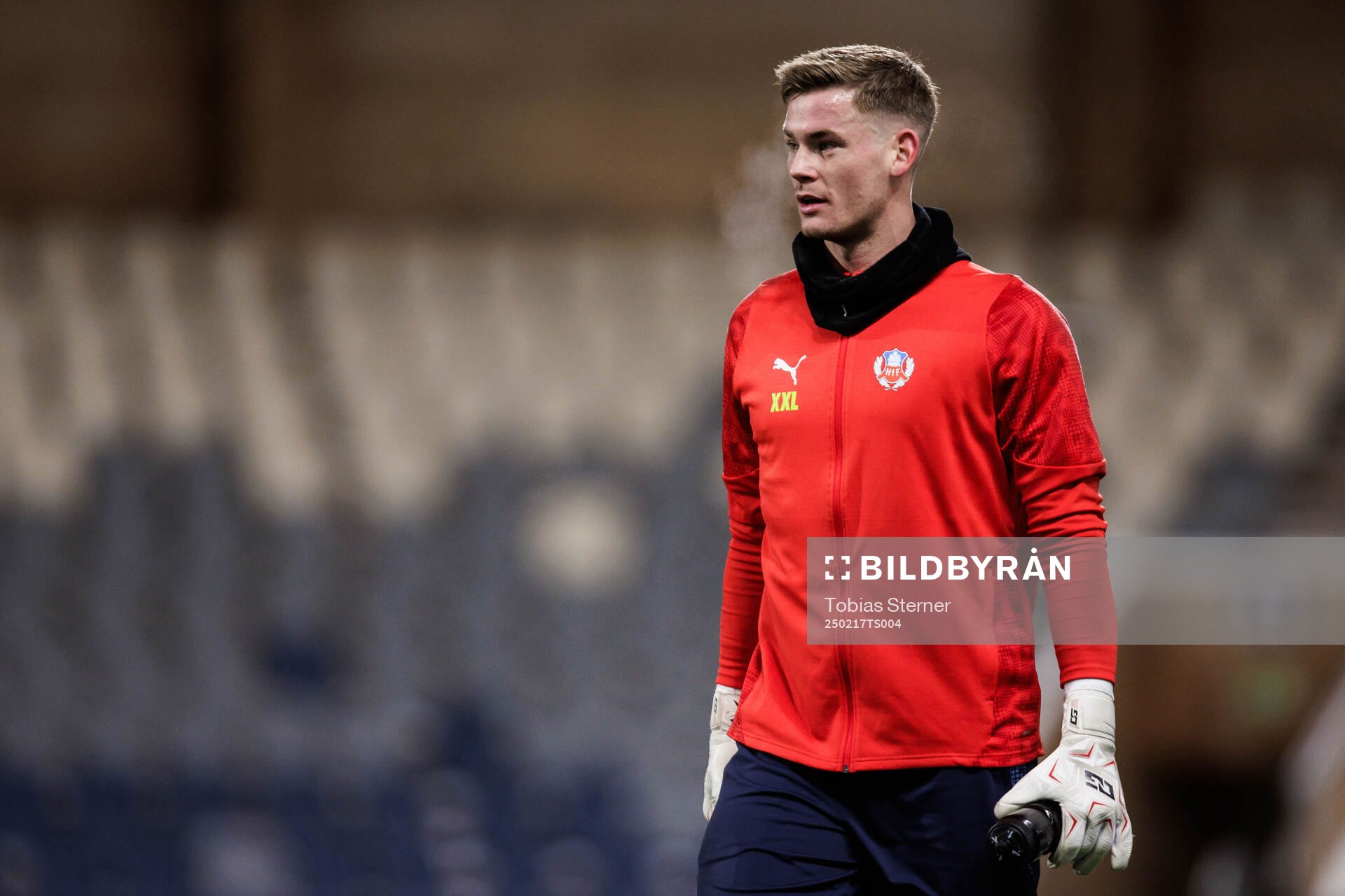 Helsingborgs målvakt Johan Brattberg