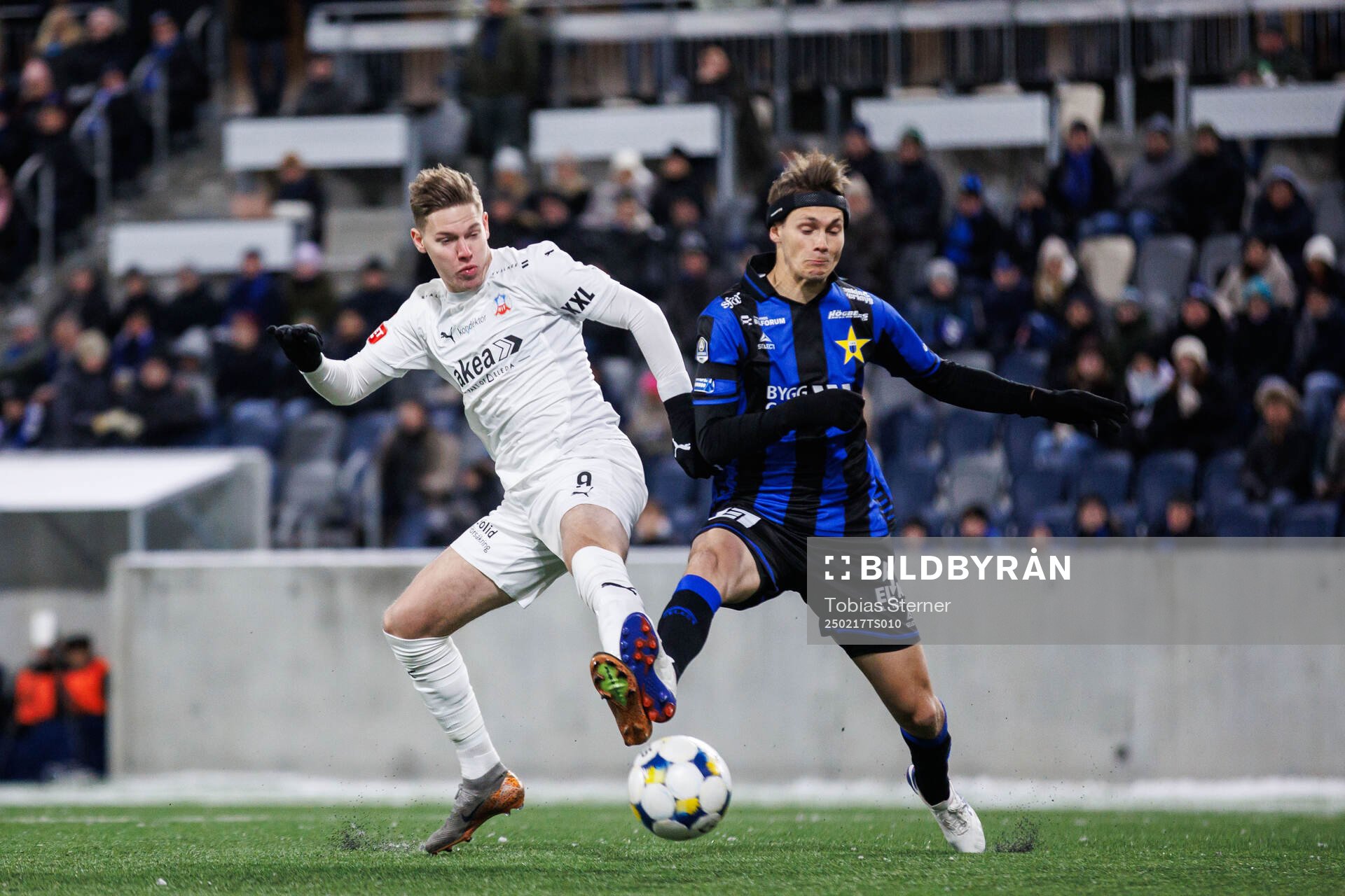 Helsingborgs Taylor Silverholt och Sirius Tobias Carlsson