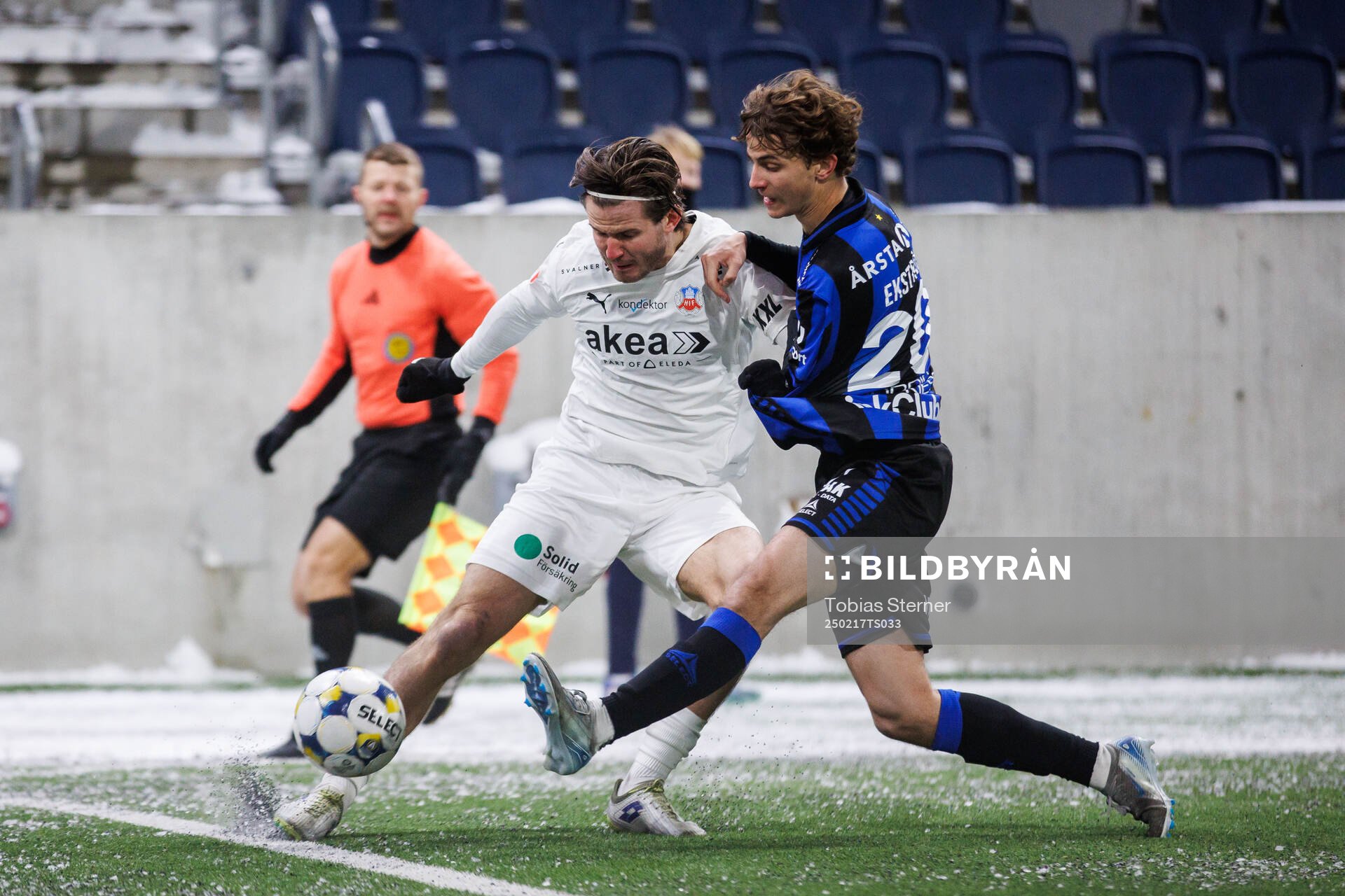 Helsingborgs Wilhelm Loeper och Sirius Victor Ekström