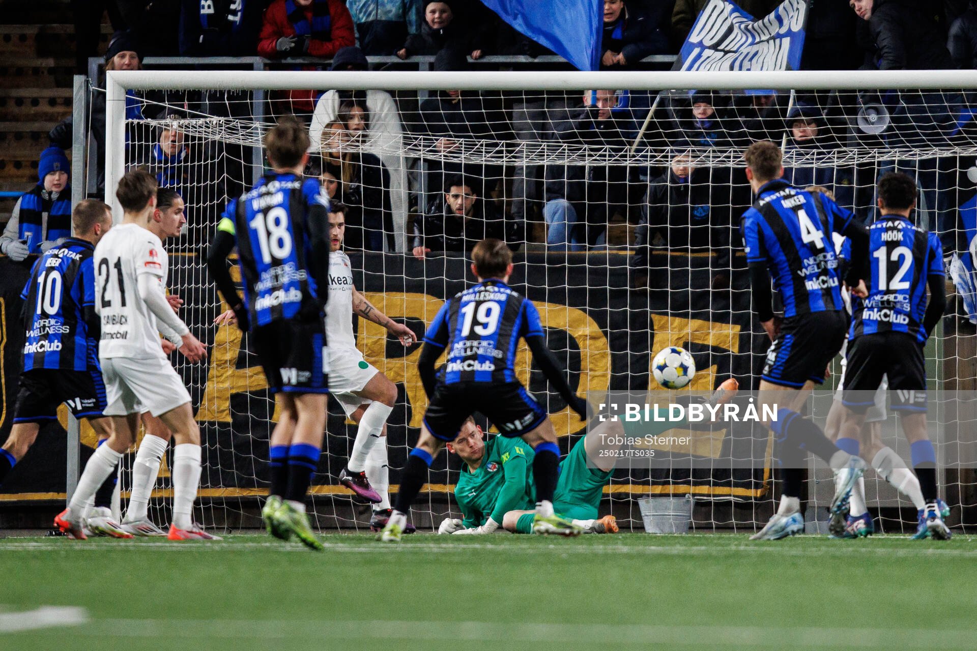 Helsingborgs målvakt Johan Brattberg