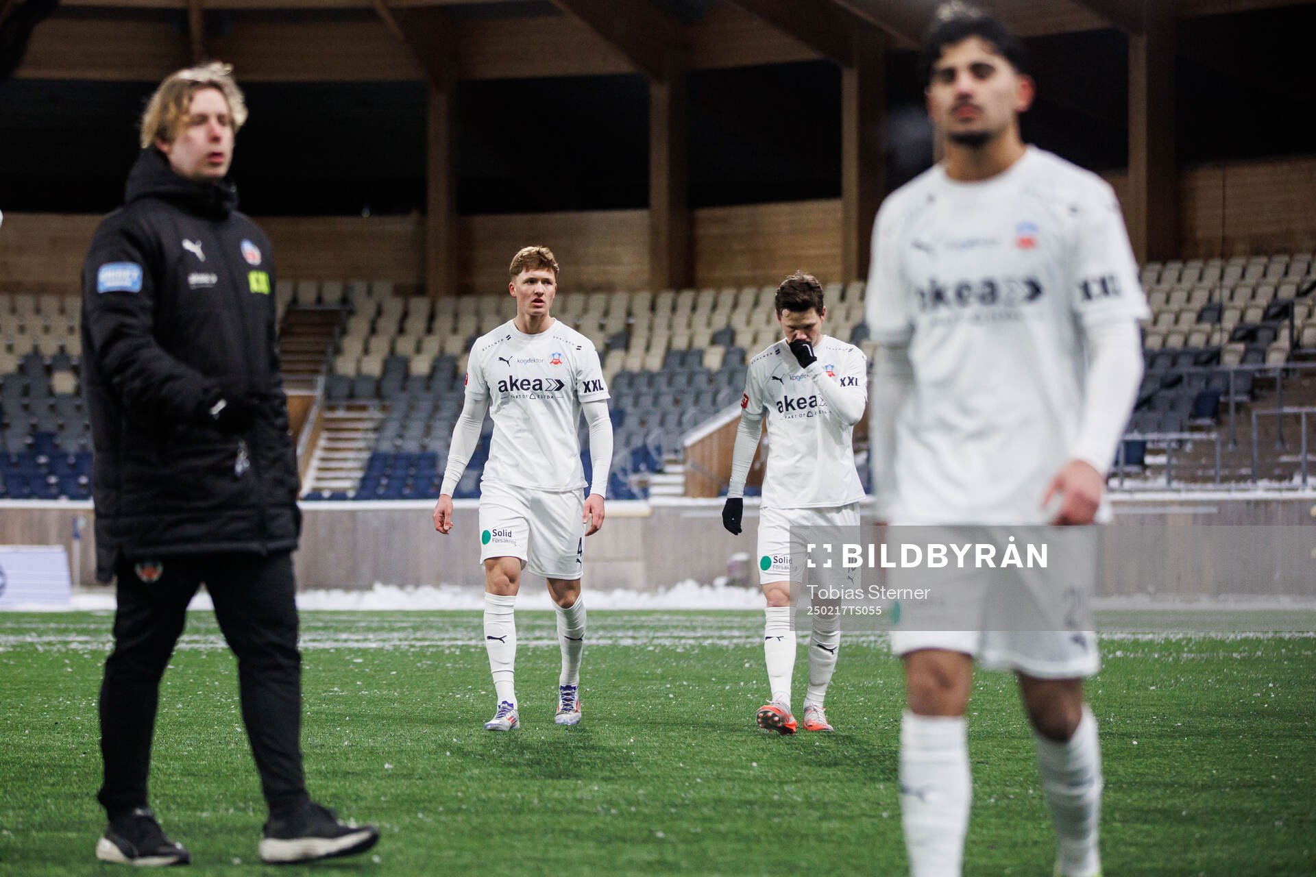Helsingborgs Marcus Gudmann och Max Svensson deppar