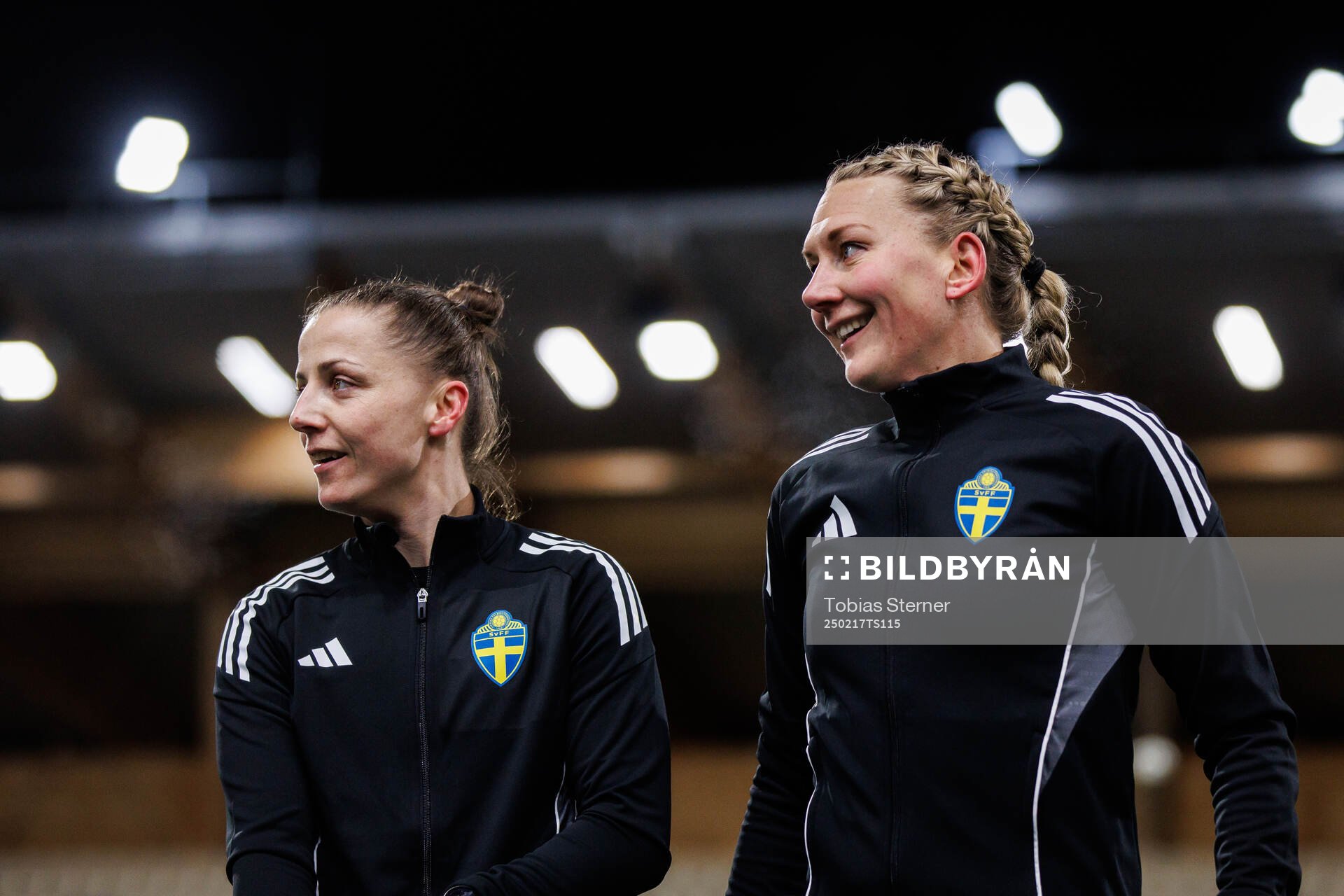 Assisterande domare Almira Spahic och Domare Tess Olofsson