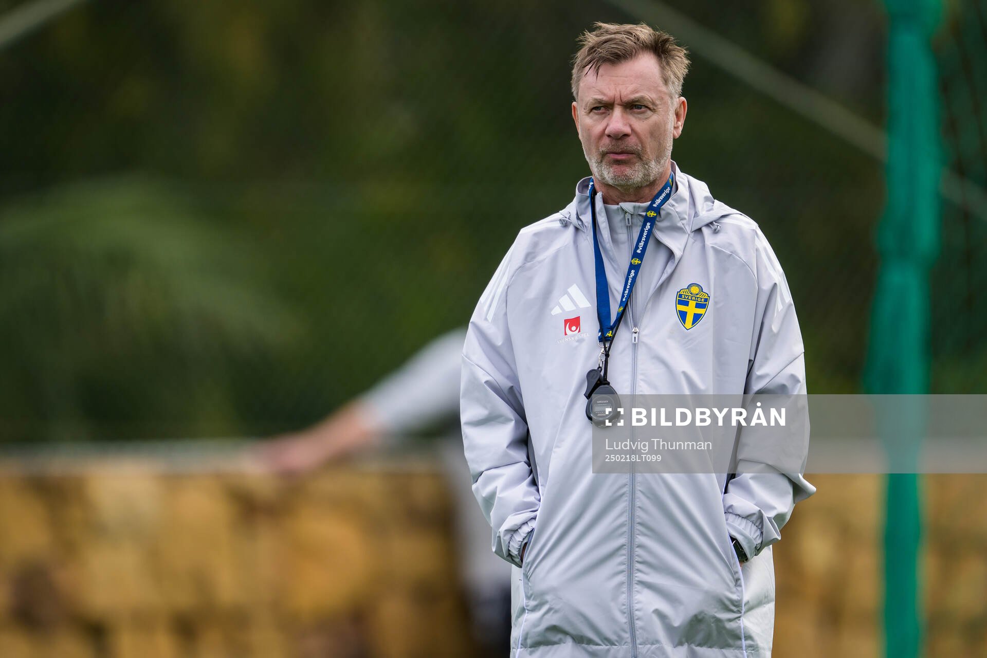 Head coach Peter Gerhardsson of the women’s national
