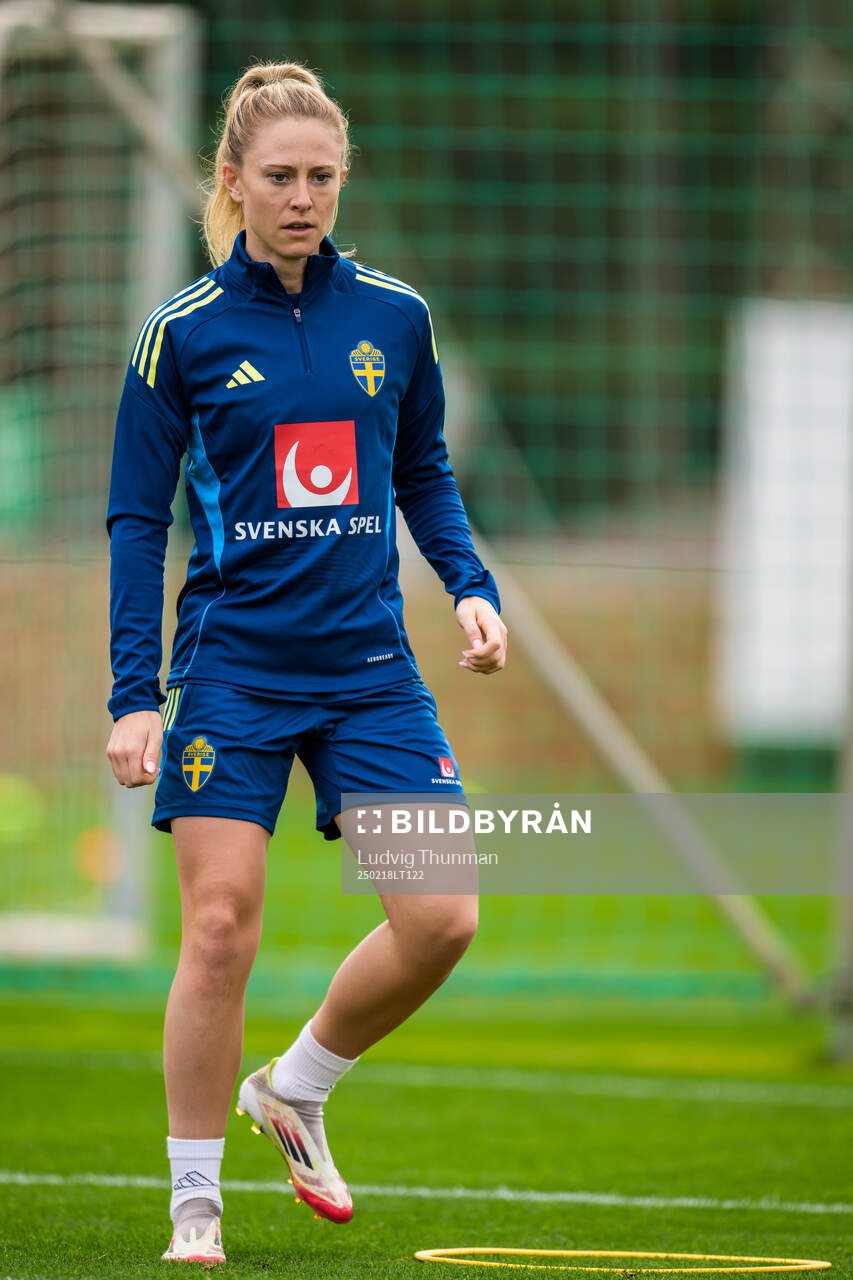 Rebecka Blomqvist of the women’s national football team