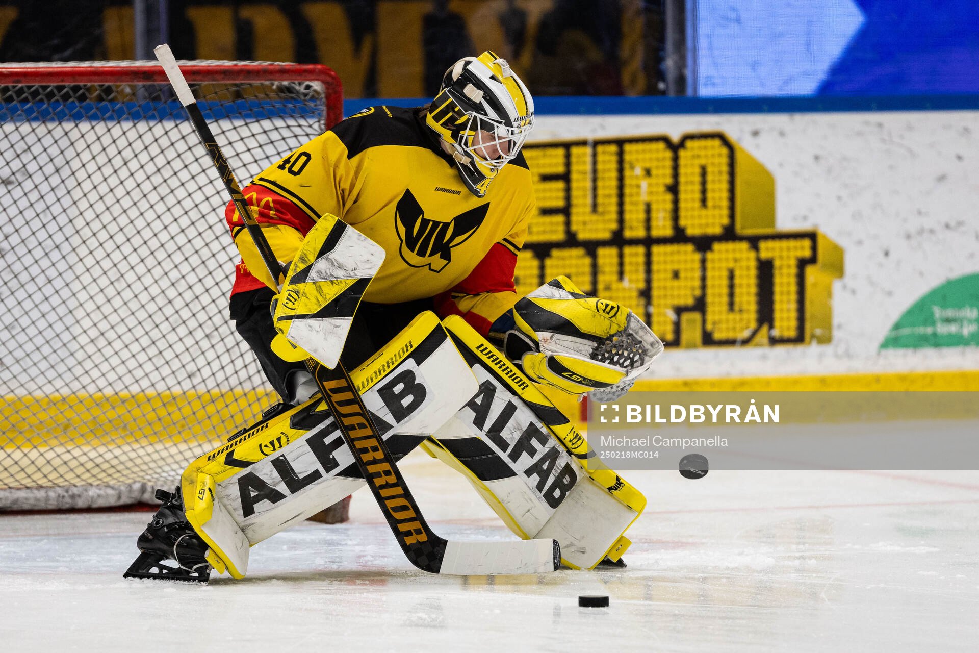 Västerås målvakt Rasmus Korhonen